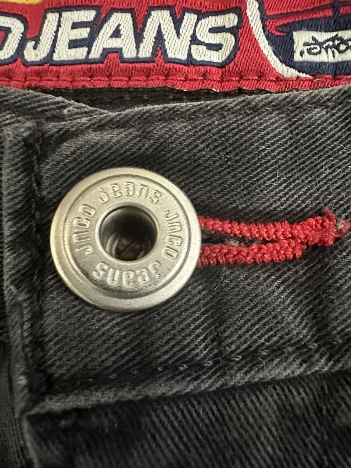JNCO Vintage Jncos with dragon graphic Size US 34 / EU 50 - 6 Thumbnail