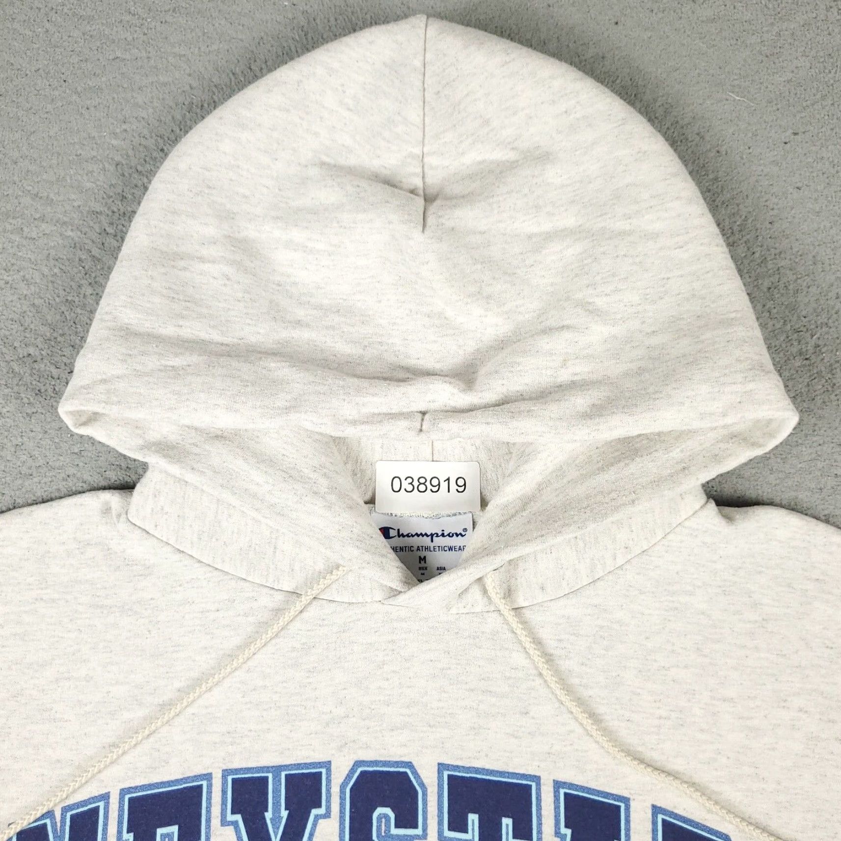 Champion Champion Pullover Hoodie Mens Medium Gray Fleece Sweatshirt Size US M / EU 48-50 / 2 - 3 Thumbnail