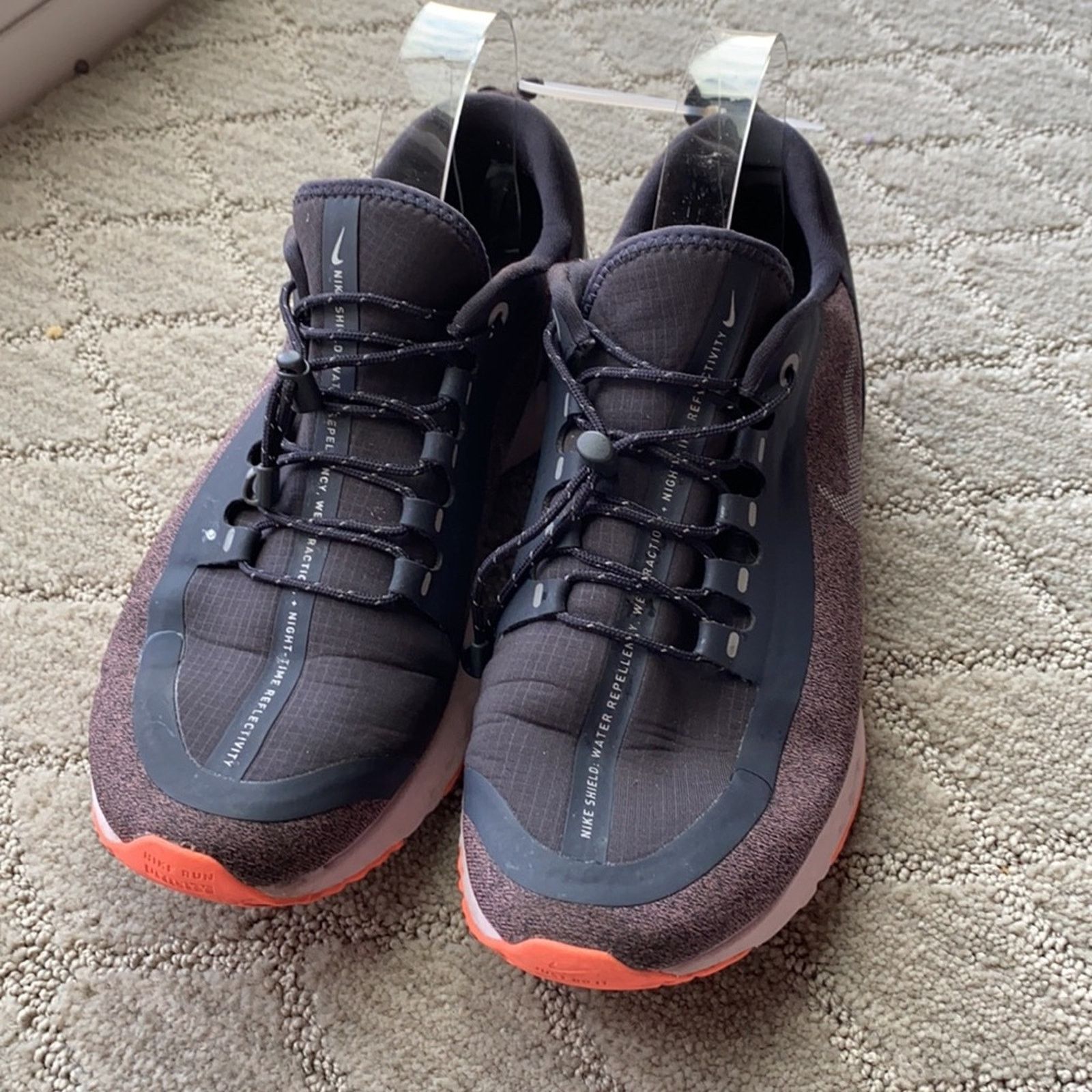 Nike Nike Shield Running Shoes Size Oil Gray casual lightweight Size US 9 / IT 39 - 6 Thumbnail
