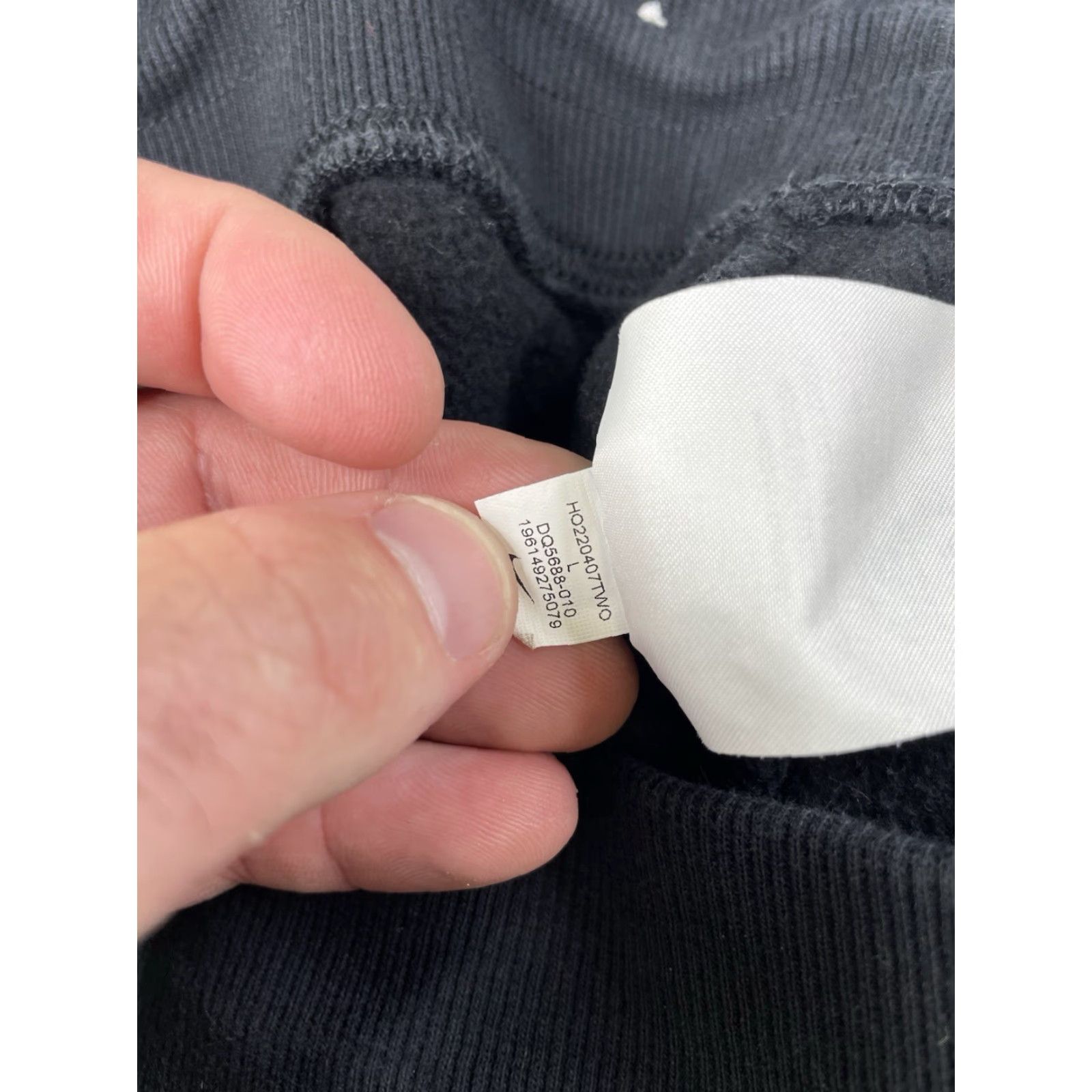 Nike Nike 1/2 Zip Sweater Women L Swoosh Mock Neck Cotton Polyester Spandex Embroidered Zipper Raglan Sleeve Fleece Classic Sports Pullover Size L / US 10 / IT 46 - 7 Thumbnail