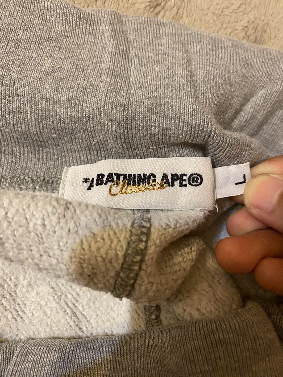 Bape Bape Baby Milo Grey Sweatpant Size US 30 / EU 46 - 7 Thumbnail