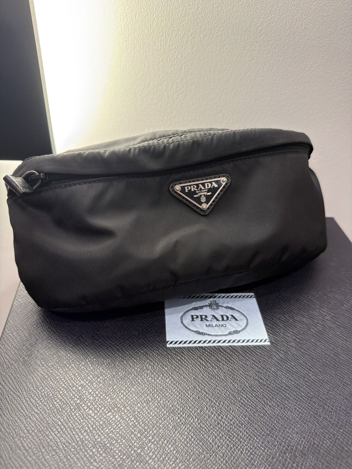 Prada Prada Re-Edition Black Re-Nylon- Excellent Condition Size ONE SIZE - 3 Thumbnail