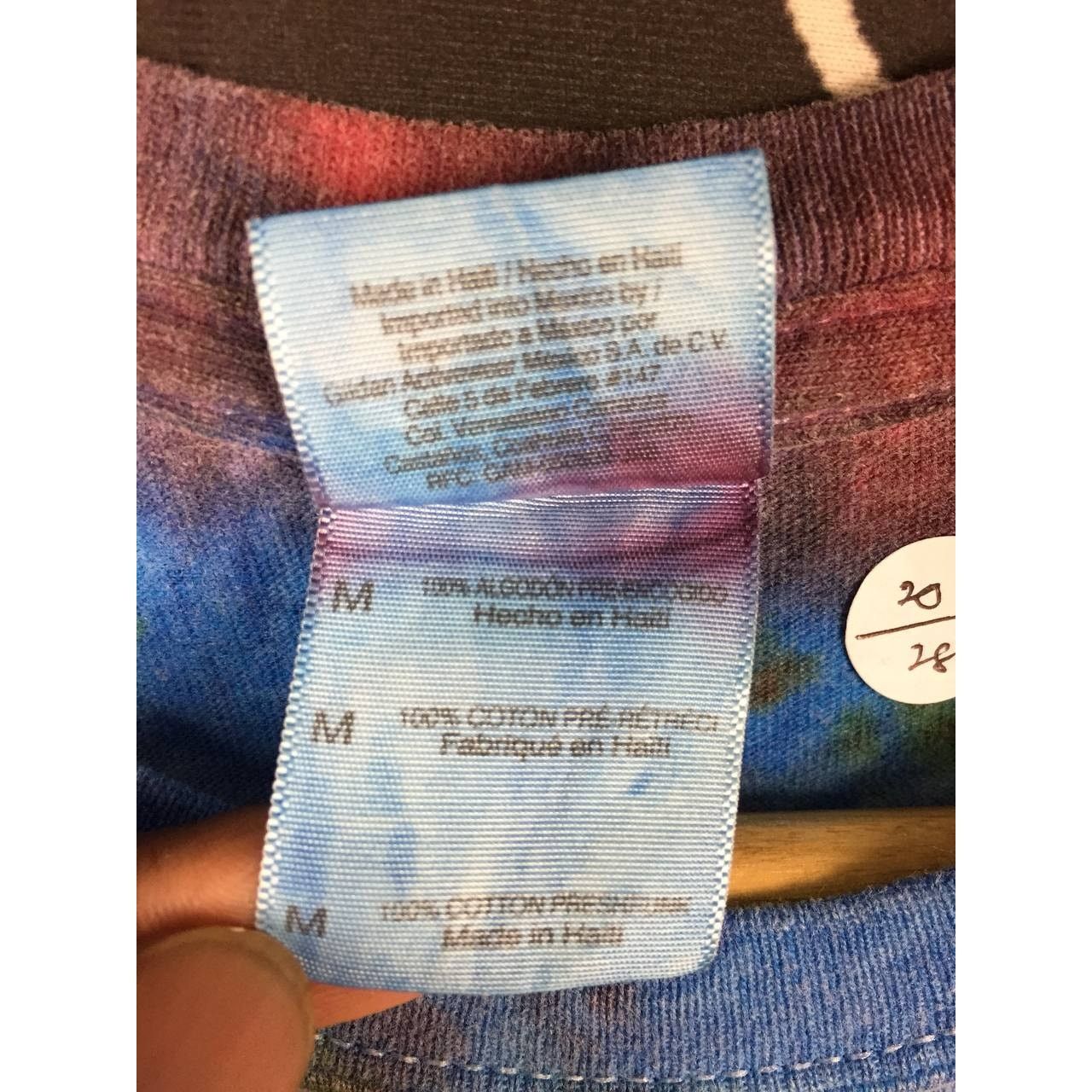 Gildan × Vintage The Bourbon Chase Groovy Crew Love & Peace Tie-Dye Tee Size US M / EU 48-50 / 2 - 11 Thumbnail