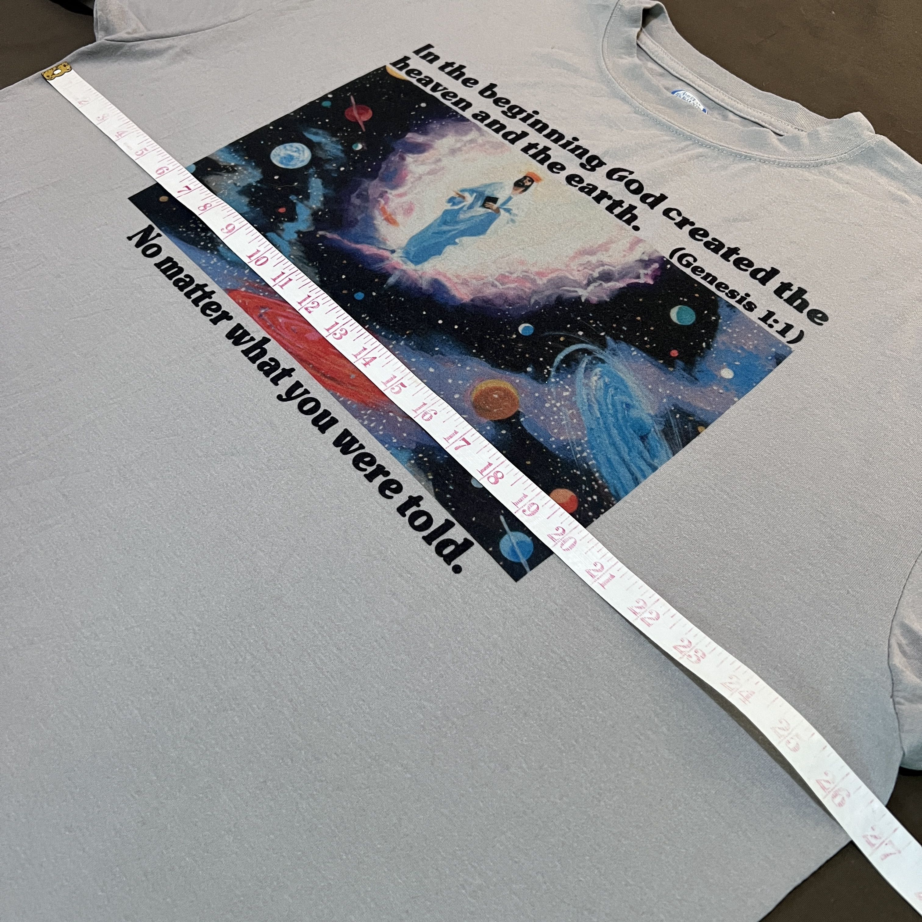 Other Jesus God Lord Bible Holy Tee 3XL Oversized Size US XXL / EU 58 / 5 - 7 Thumbnail
