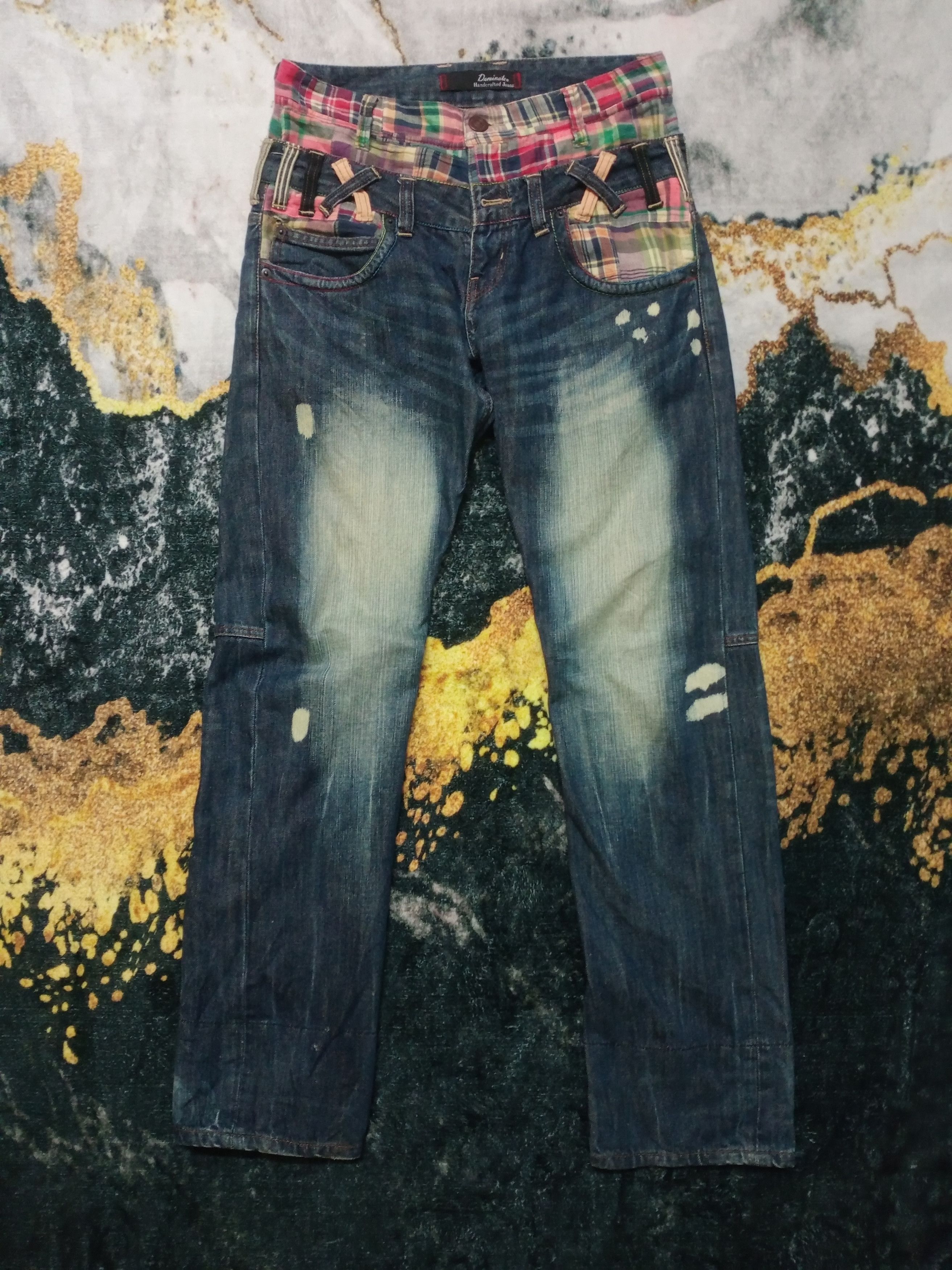 Hysteric Glamour Dominate Handcrafted Jeans Must Double Waist Denim Pants Size US 30 / EU 46 - 3 Thumbnail