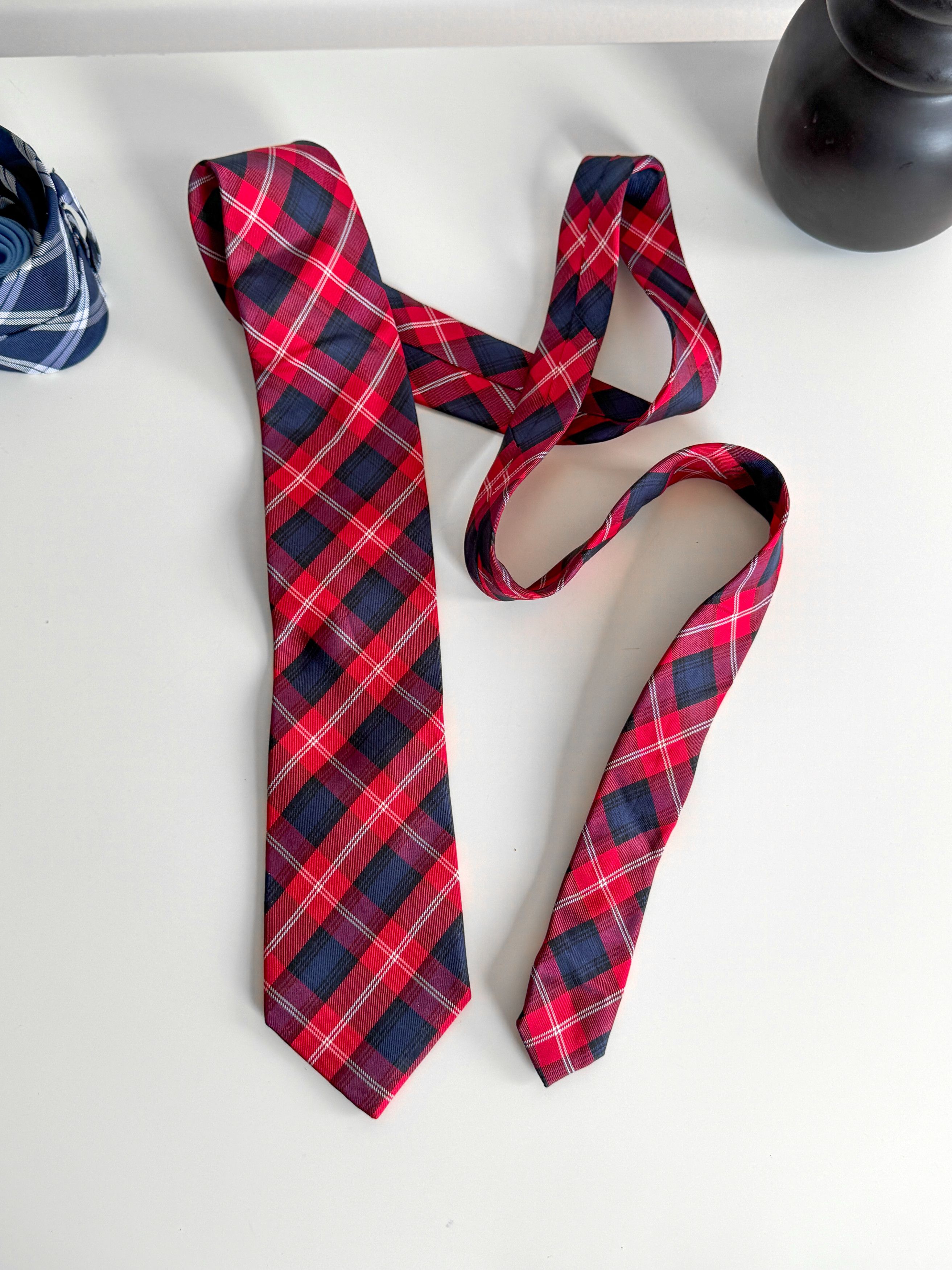 Tommy Hilfiger Tommy Hilfiger 4x Vintage Silk Cravats Made in Italy Size ONE SIZE - 14 Thumbnail