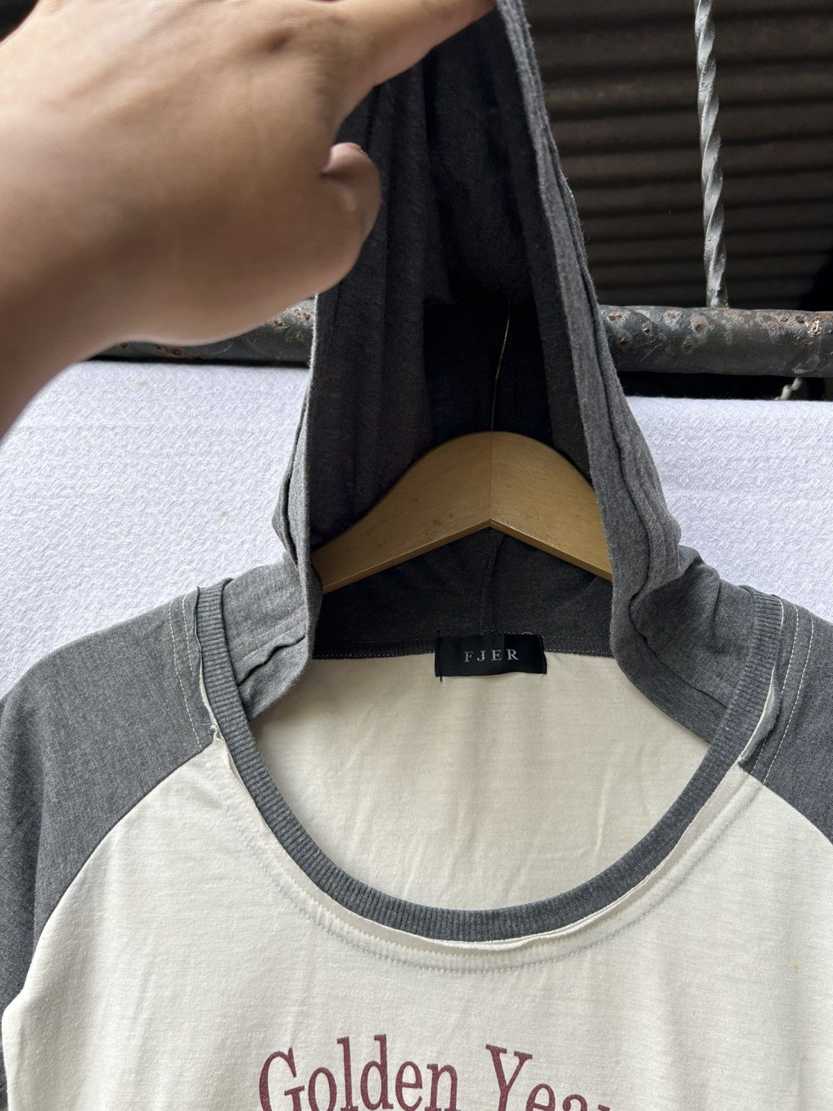 Japanese Brand Fjer japanese poem hoodie tees Size US S / EU 44-46 / 1 - 5 Thumbnail