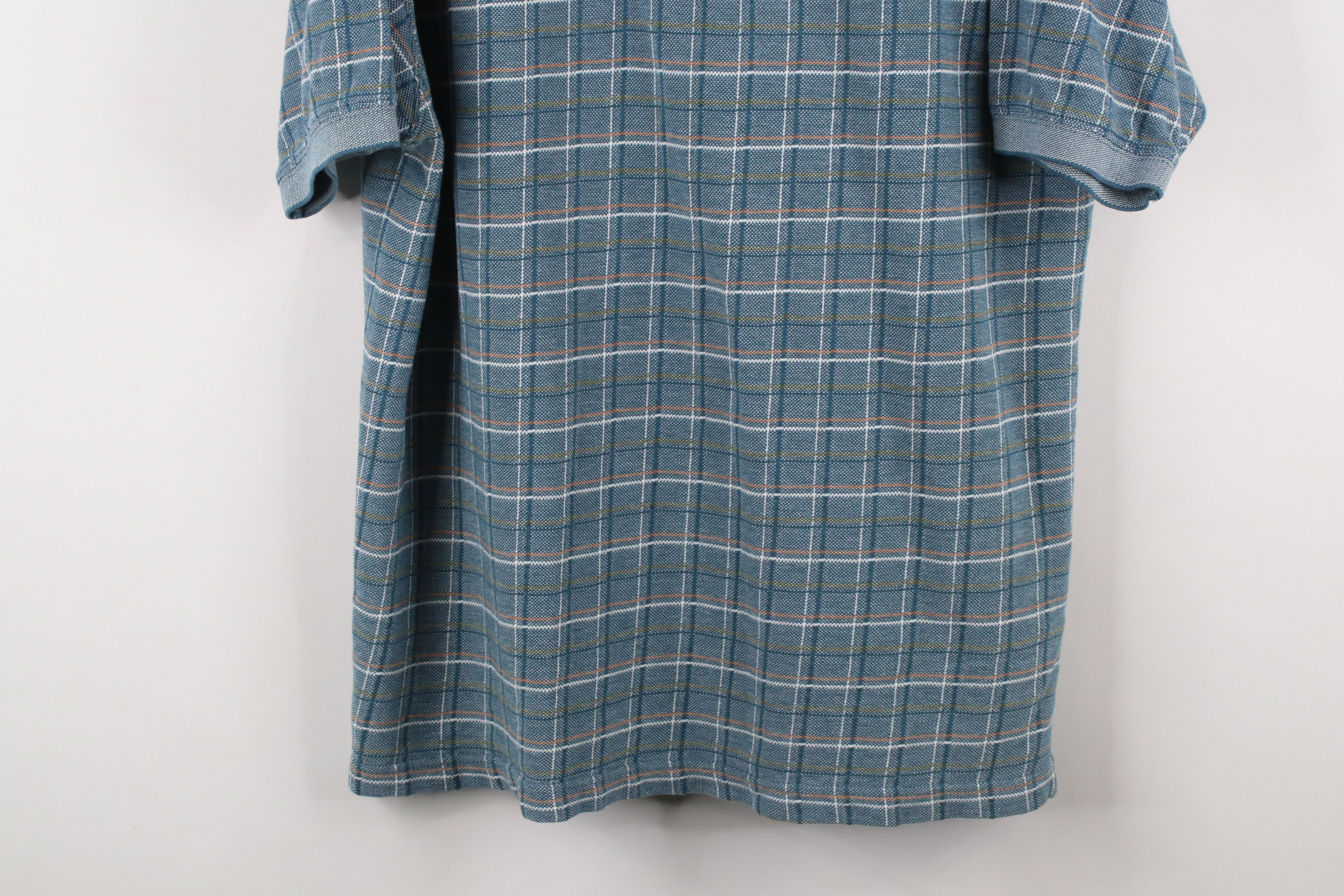 Vintage Vintage 90s Streetwear Checkered Collared Golf Polo Shirt Size US L / EU 52-54 / 3 - 3 Thumbnail