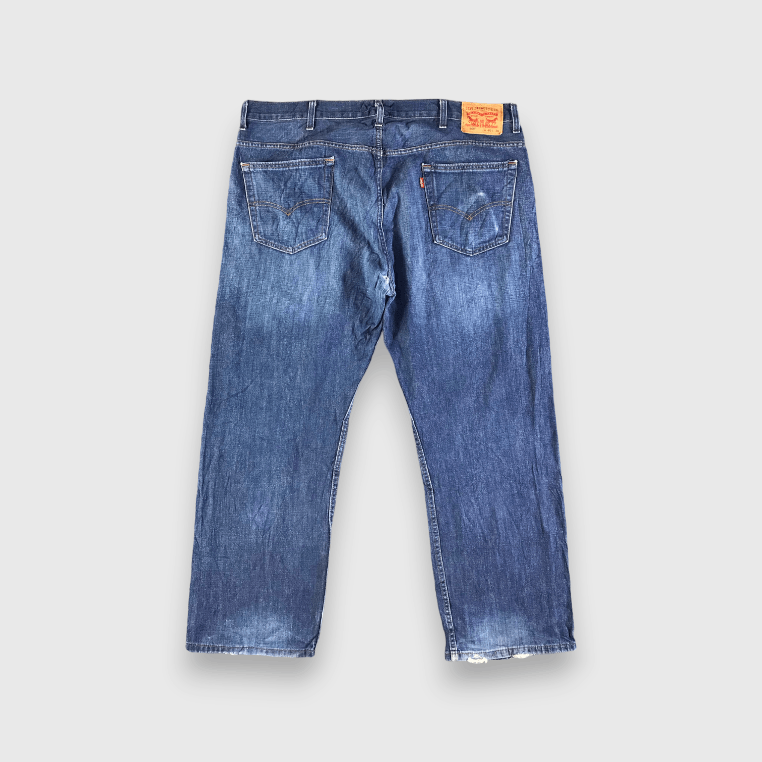 Levi's Vintage Blue Wash Levis 569 Jeans-J4384 Size US 42 / EU 58 - 2 Thumbnail
