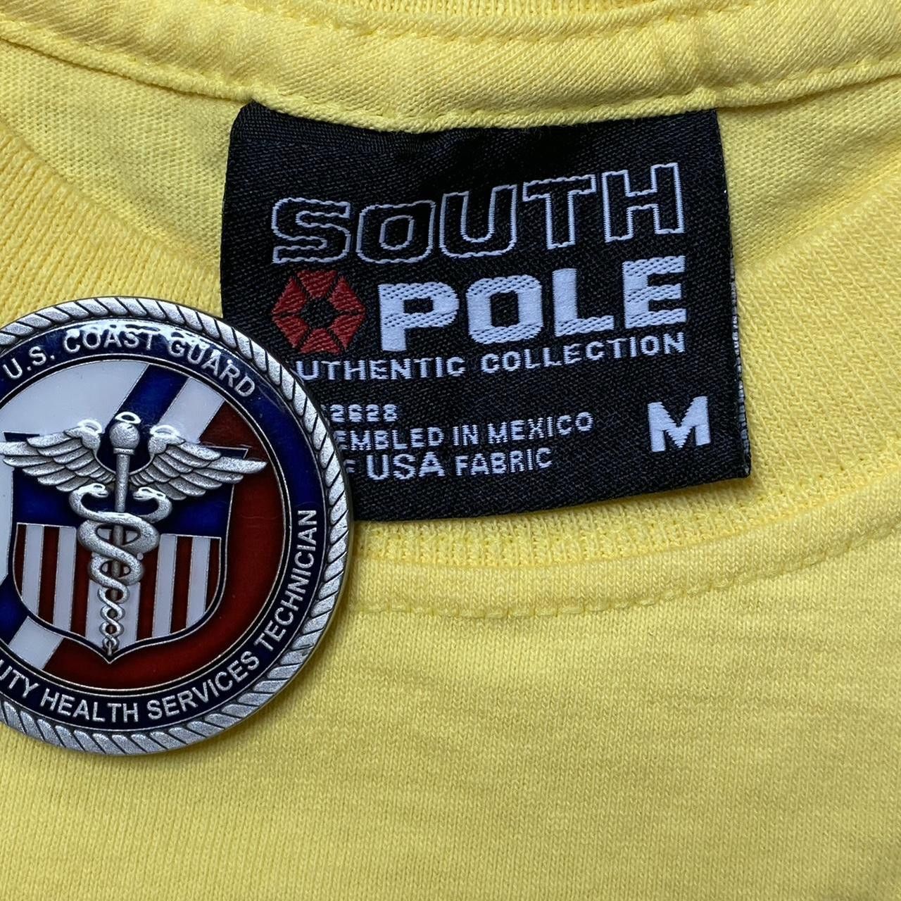Southpole Vintage Southpole Yellow Y2K Hip Hop Tee Size Medium Size US M / EU 48-50 / 2 - 3 Thumbnail