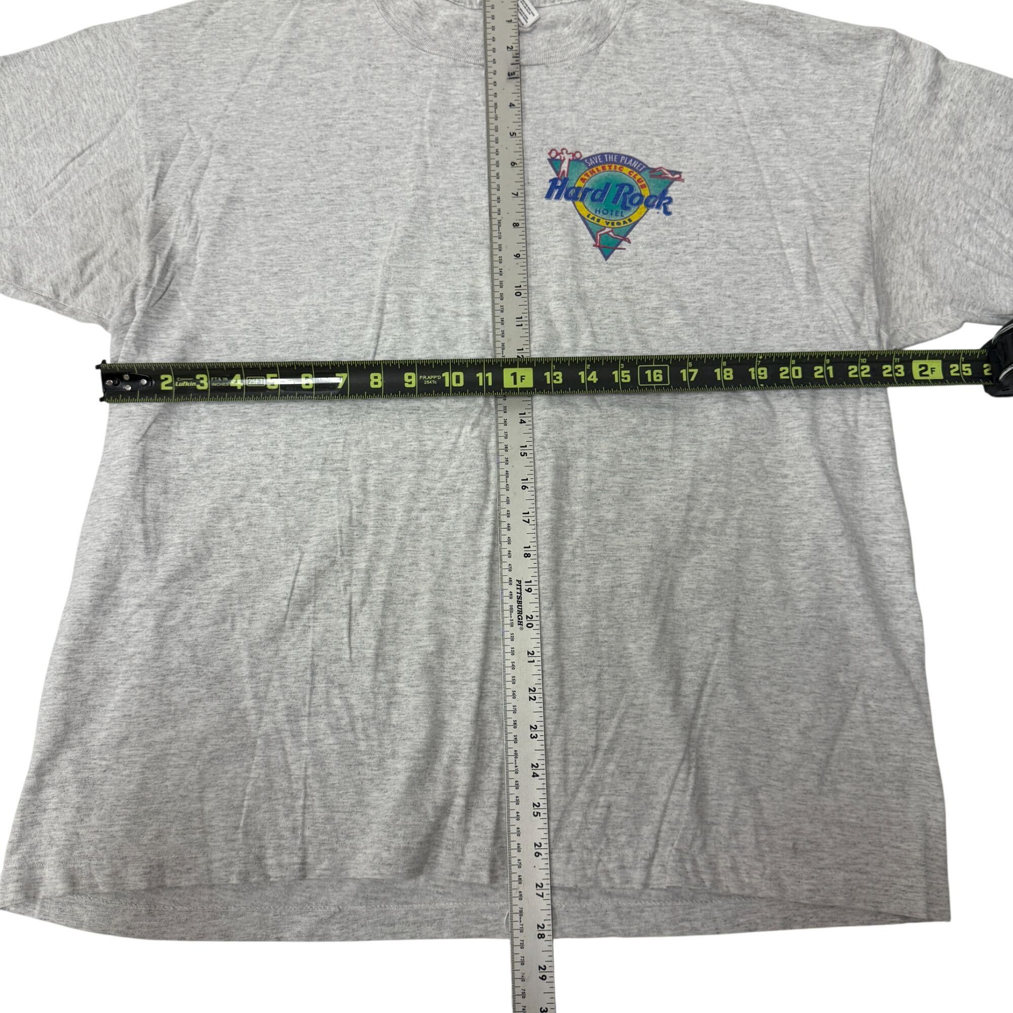 Anvil 90’s Heather Hard Rock Hotel LAS VEGAS ATHLETIC CLUB T Shirt Size US XXL / EU 58 / 5 - 8 Thumbnail