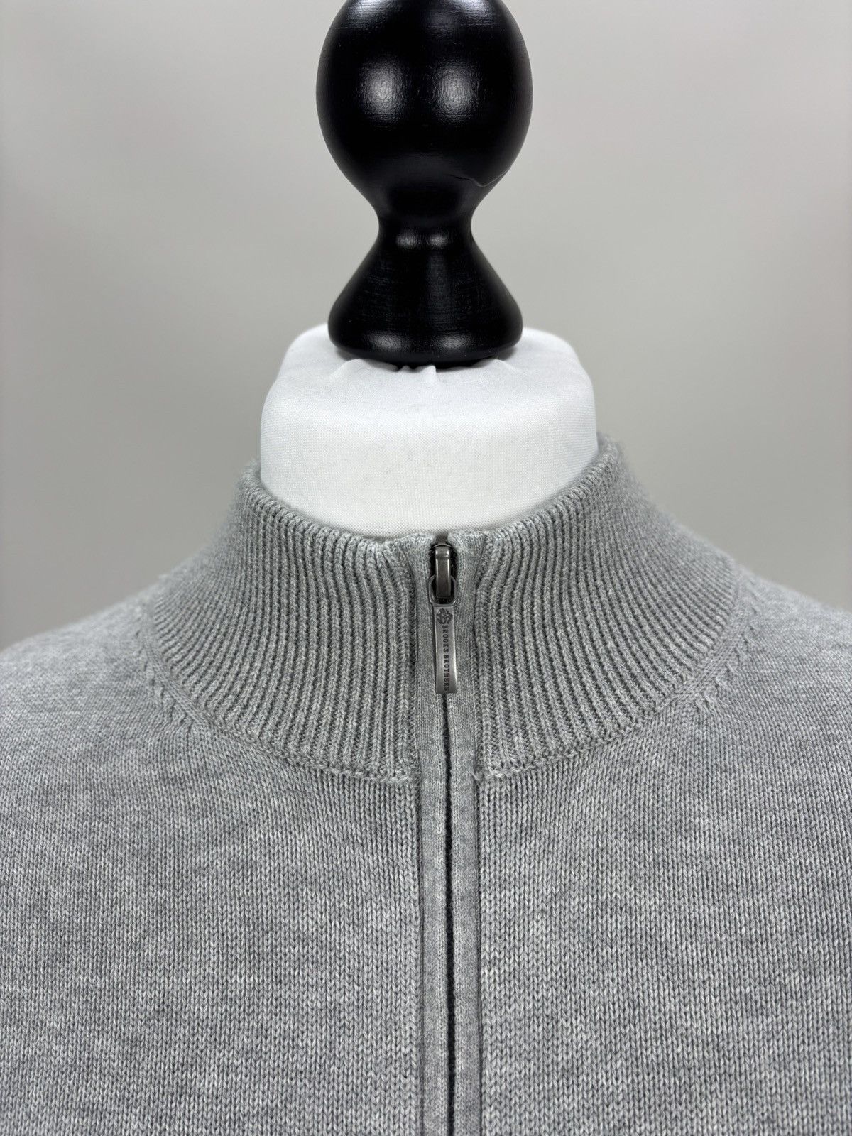 Brooks Brothers Mens sweater Brooks Brothers Size XL Color Gray Size US XL / EU 56 / 4 - 4 Thumbnail