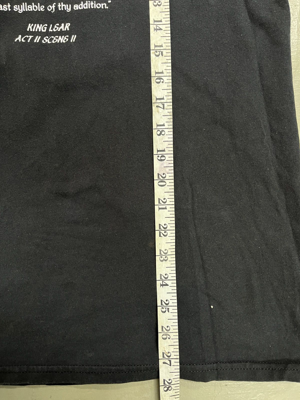 Vintage Vintage Longest Insult in Shakespeare Poem Tee Size US M / EU 48-50 / 2 - 6 Thumbnail