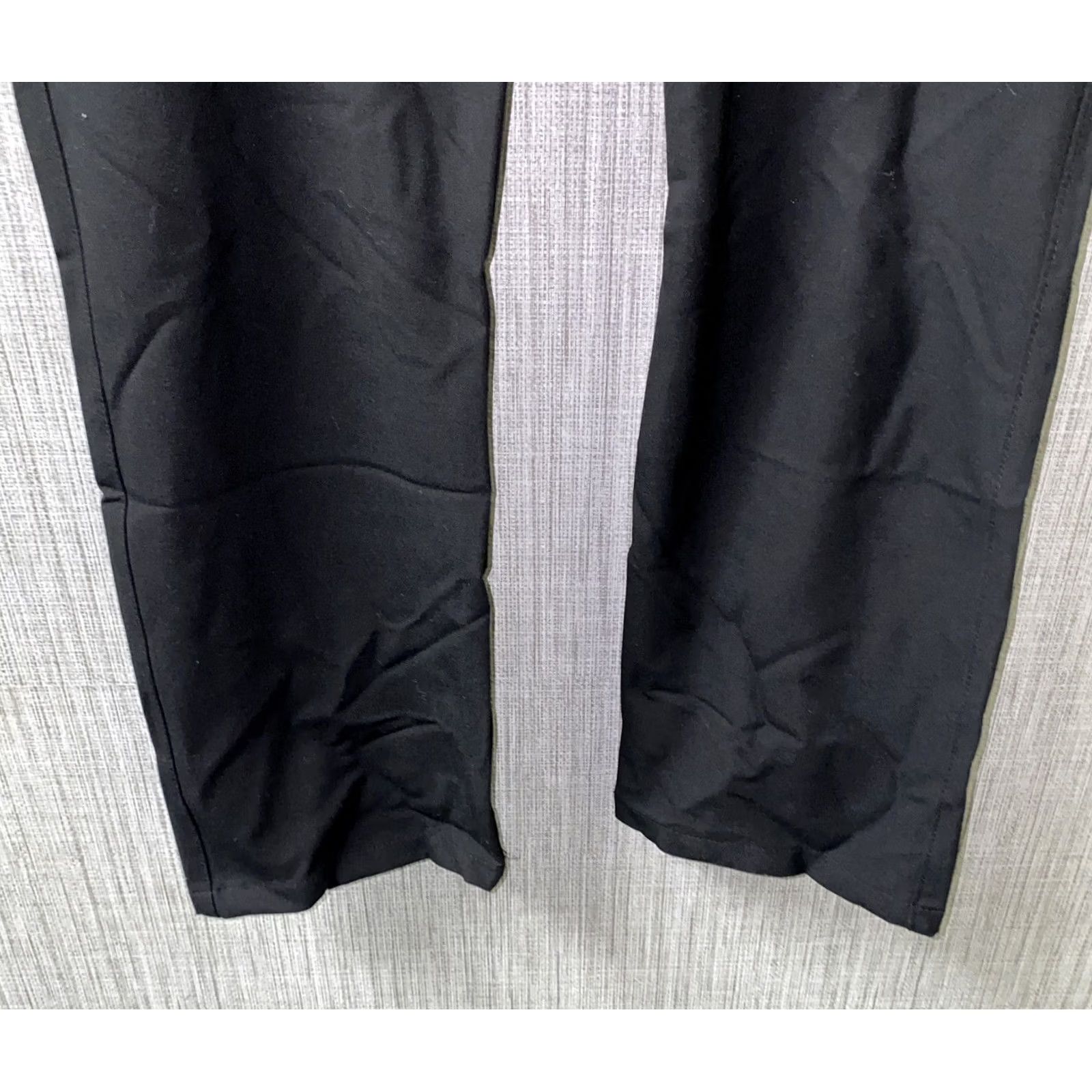 Vintage Alberto Mens Black Modern Fit Zip Fly Casual Pants - Size 36 X 34 - 38 In Size US 38 / EU 54 - 3 Thumbnail