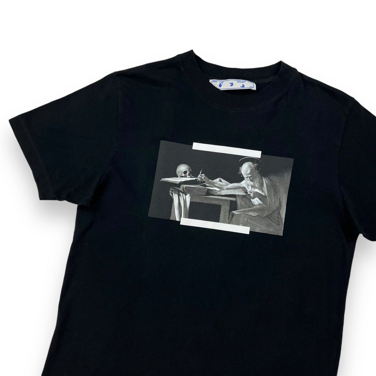 Off-White Off-White Caravaggio Black T Shirt Size US M / EU 48-50 / 2 - 1 Thumbnail