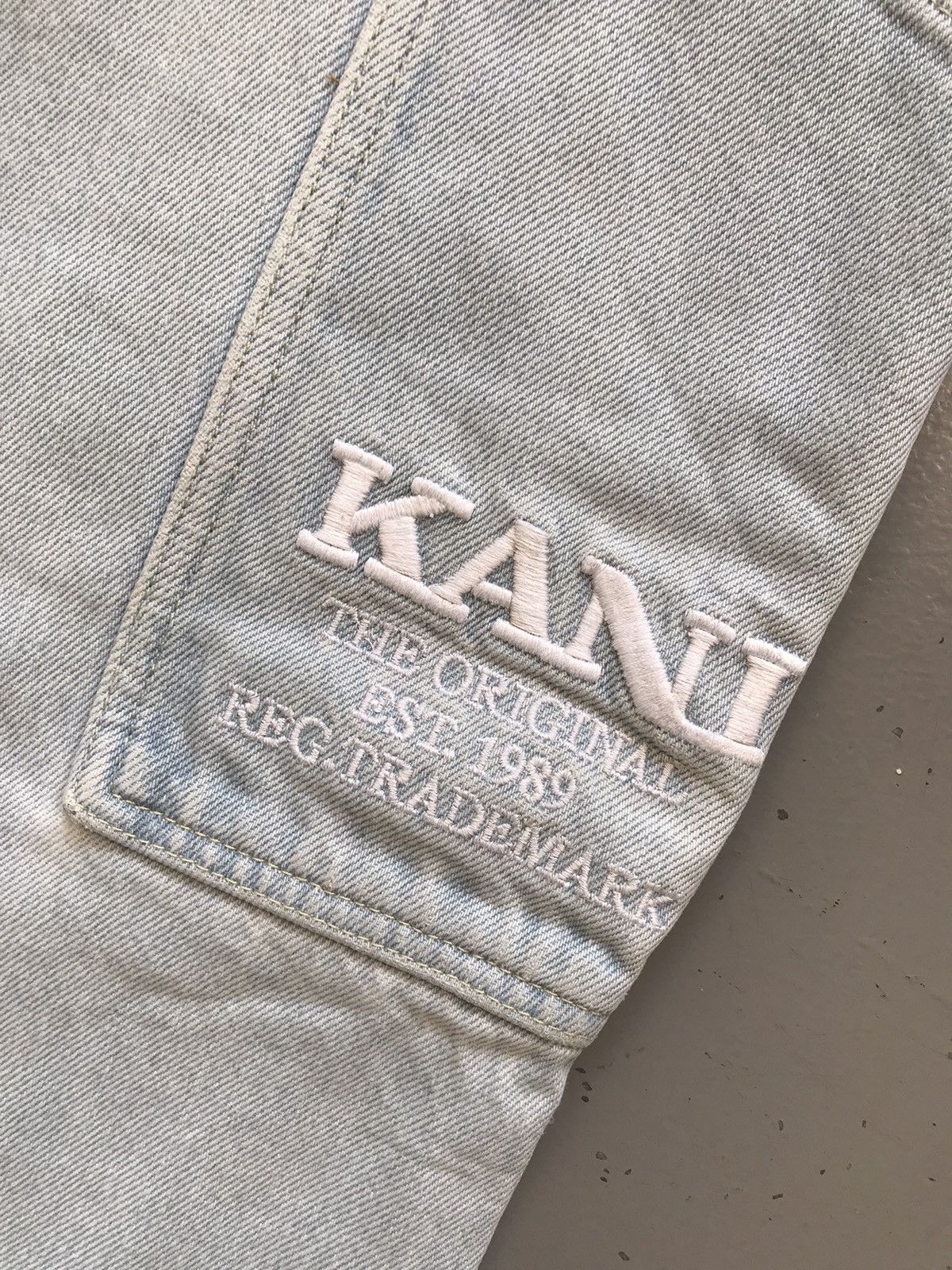 Karl Kani × Vintage Vintage Karl Kani straight fit carpenter denim Size US 32 / EU 48 - 13 Thumbnail