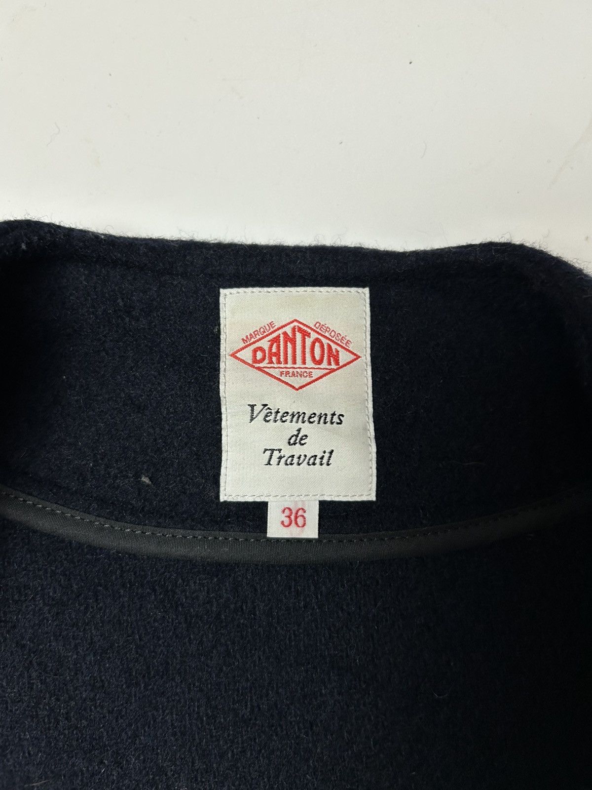Danton × Japanese Brand DANTON WOOL BUTTON UP JACKET Size US S / EU 44-46 / 1 - 5 Thumbnail