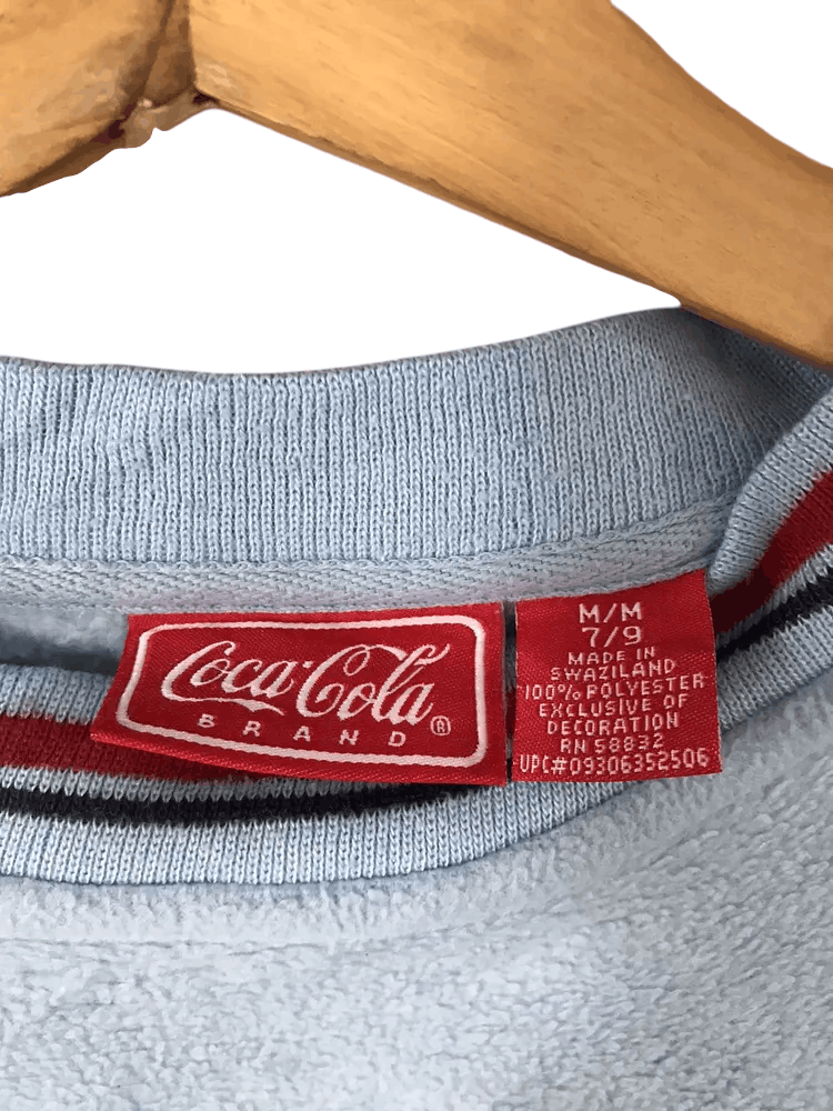 Coca Cola Vintage Coca Cola Fleece Sweatshirts Size US M / EU 48-50 / 2 - 5 Thumbnail