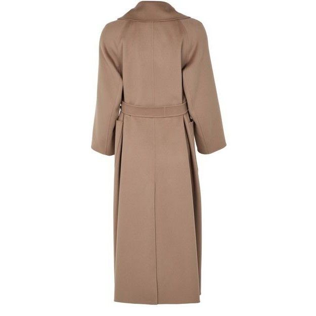 Max Mara MAX MARA Doris Brown Wool Belted Long Coat Coat New & Authen Size XS / US 0-2 / IT 36-38 - 2 Thumbnail