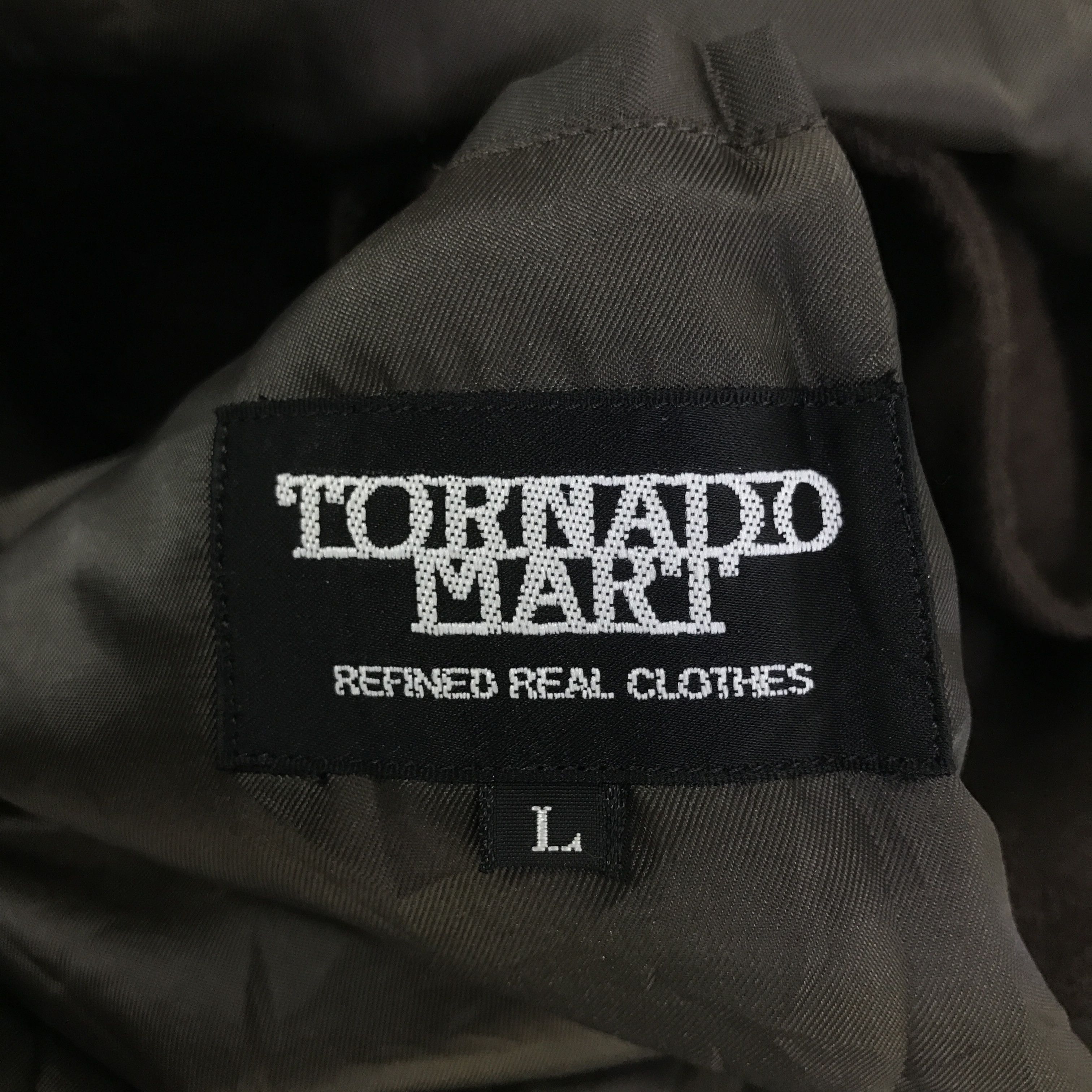 Tornado Mart Vintage Tornado Mart Wool Jacket K86B10 Size US L / EU 52-54 / 3 - 9 Thumbnail