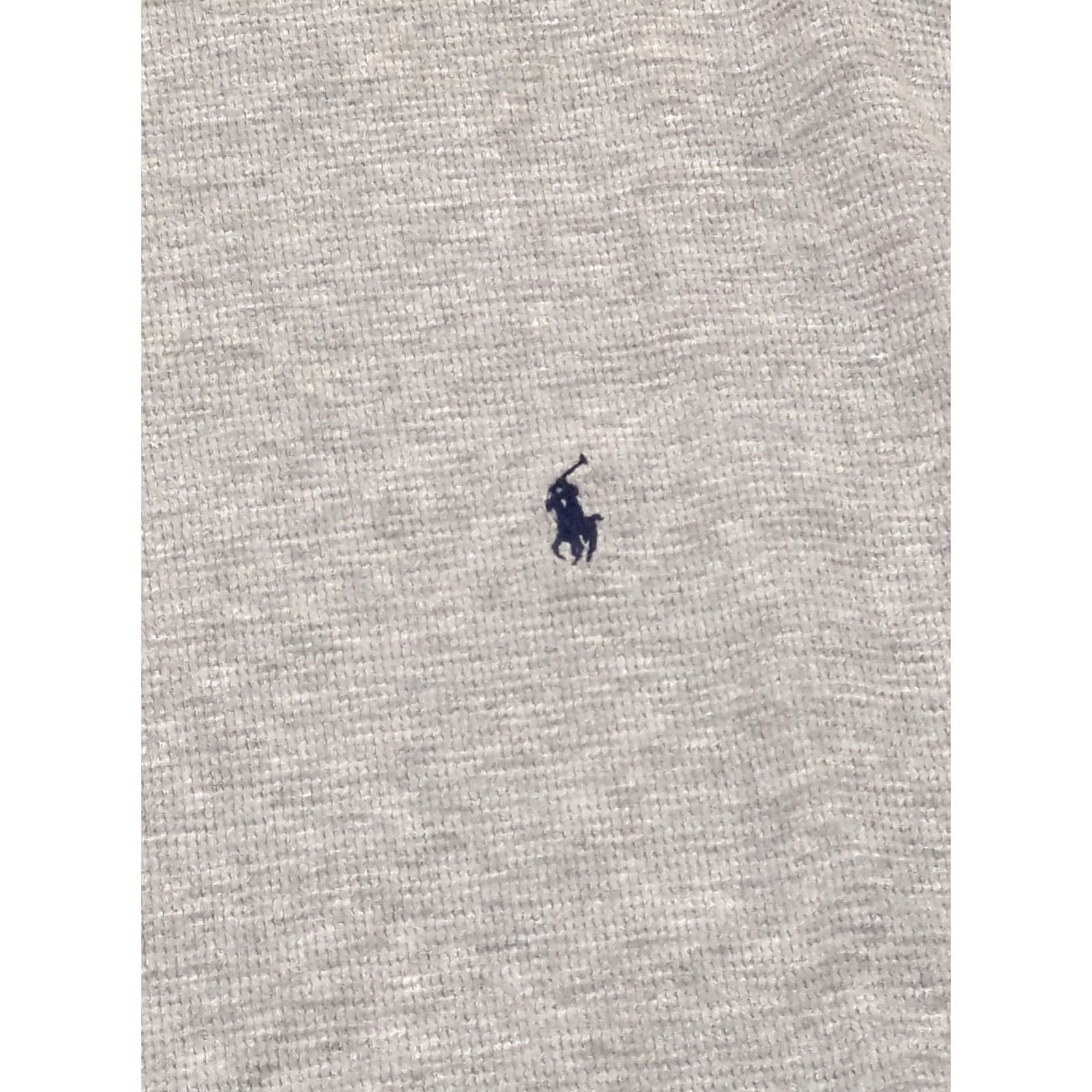 Polo Ralph Lauren Polo Ralph Lauren Mens L Gray Waffle Knit Long Sleeve Crew Neck Shirt Size US XL / EU 56 / 4 - 2 Thumbnail