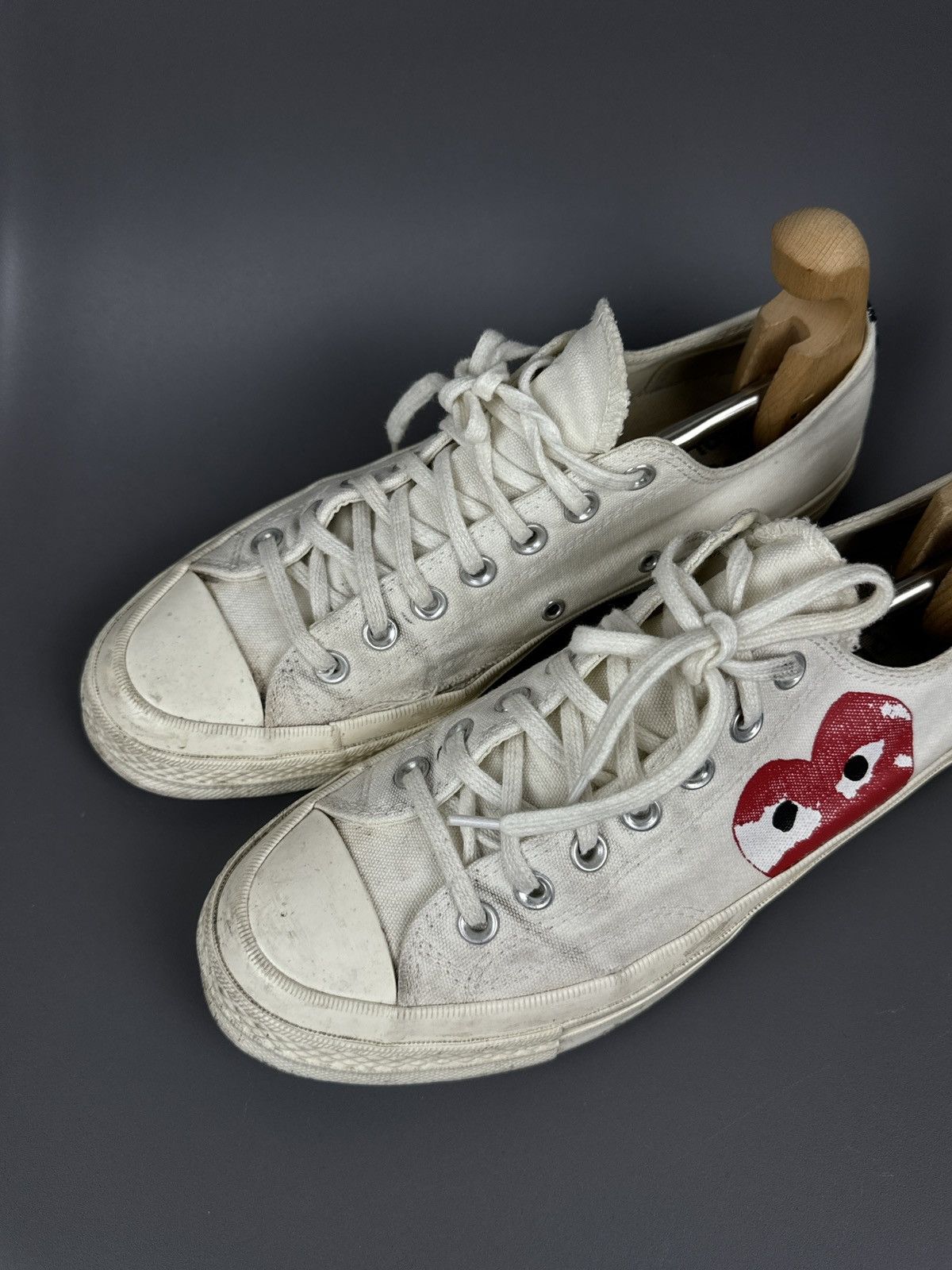 Comme des Garcons × Comme des Garcons PLAY × Converse Converse Chuck Taylor All-Star 70s Hi Comme des Garcons Play Size US 9 / EU 42 - 10 Thumbnail