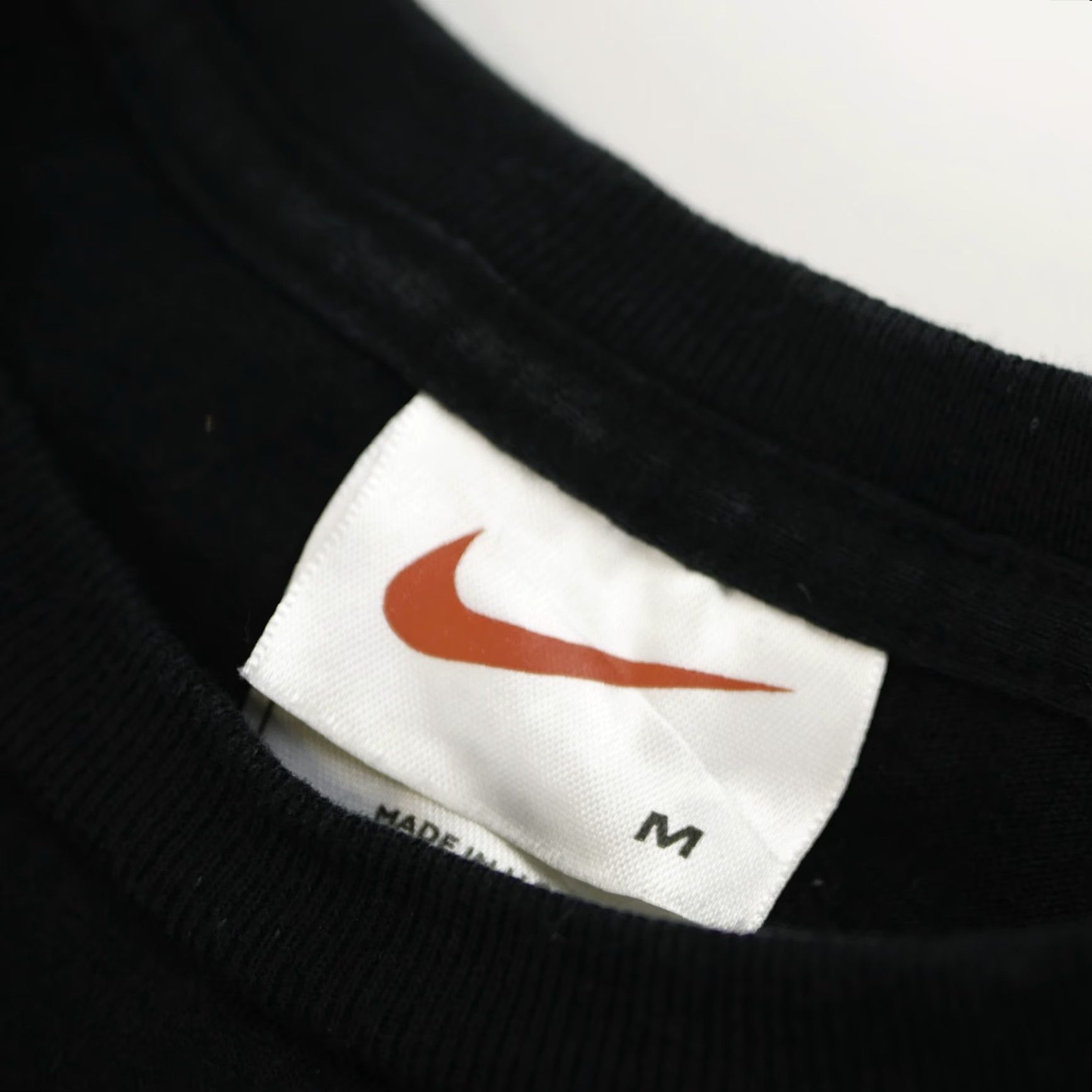 Nike Nike Shirt Mens Medium Black Just Do It Swoosh Logo Tee Athletic Short Sleeve Crew Neck Cotton Graphic Print Size US M / EU 48-50 / 2 - 3 Thumbnail