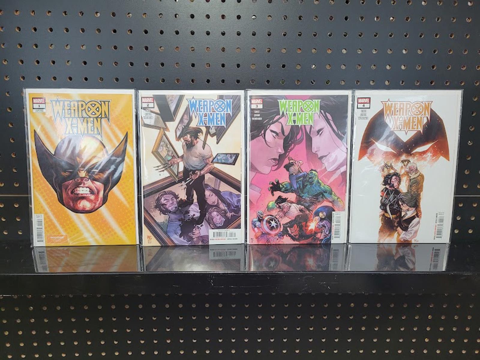 Marvel Comics Weapon X-Men Comic Book Set - Issues 1 to 4 - Exciting Reads Size ONE SIZE - 1 Thumbnail