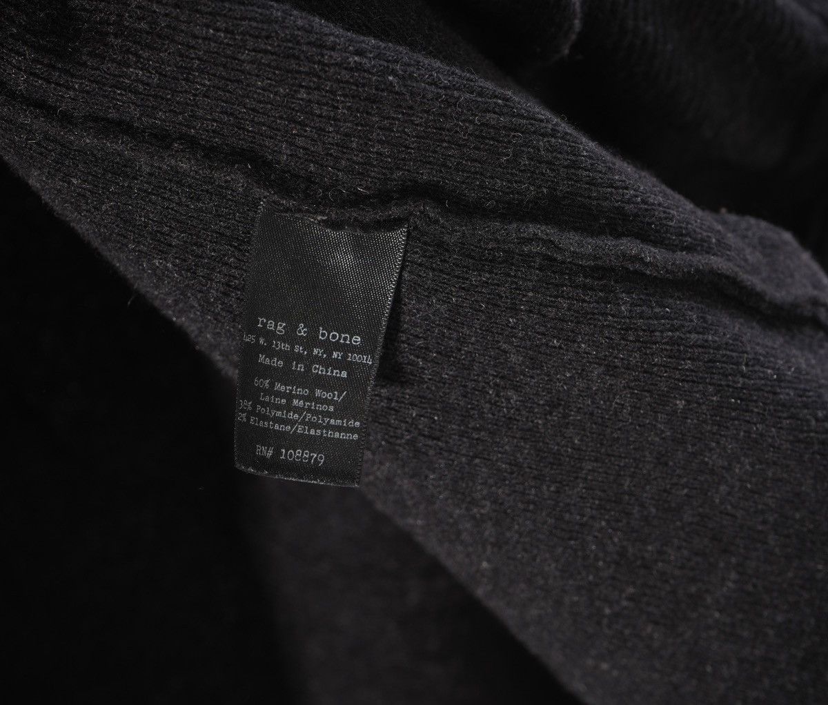 Rag & Bone Rag Bone zip wool sweater sz XL Size US XL / EU 56 / 4 - 6 Thumbnail