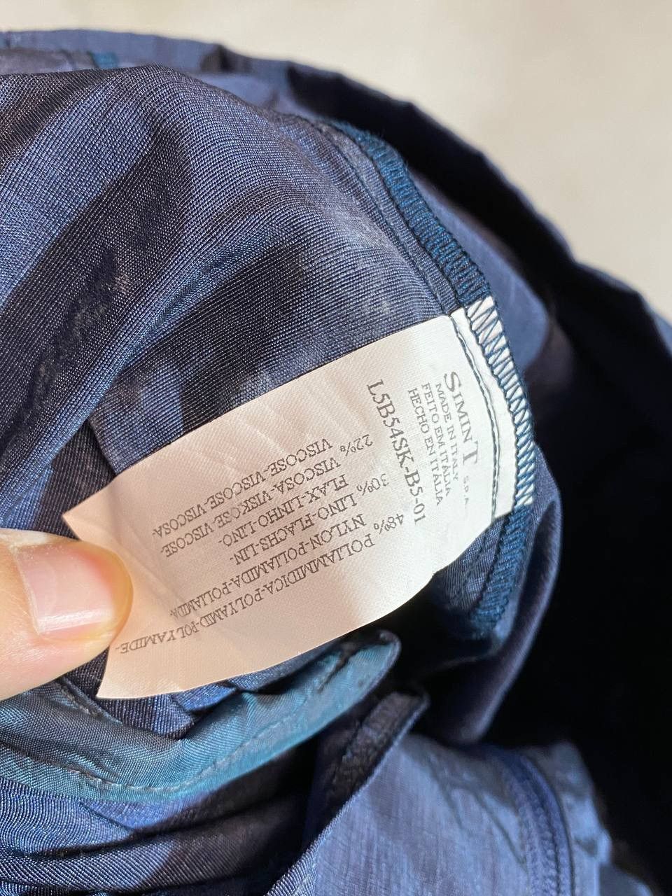 Armani × Vintage Armani Jeans Vintage Nylon Jacket Made in Italy Luxury Size US S / EU 44-46 / 1 - 10 Thumbnail
