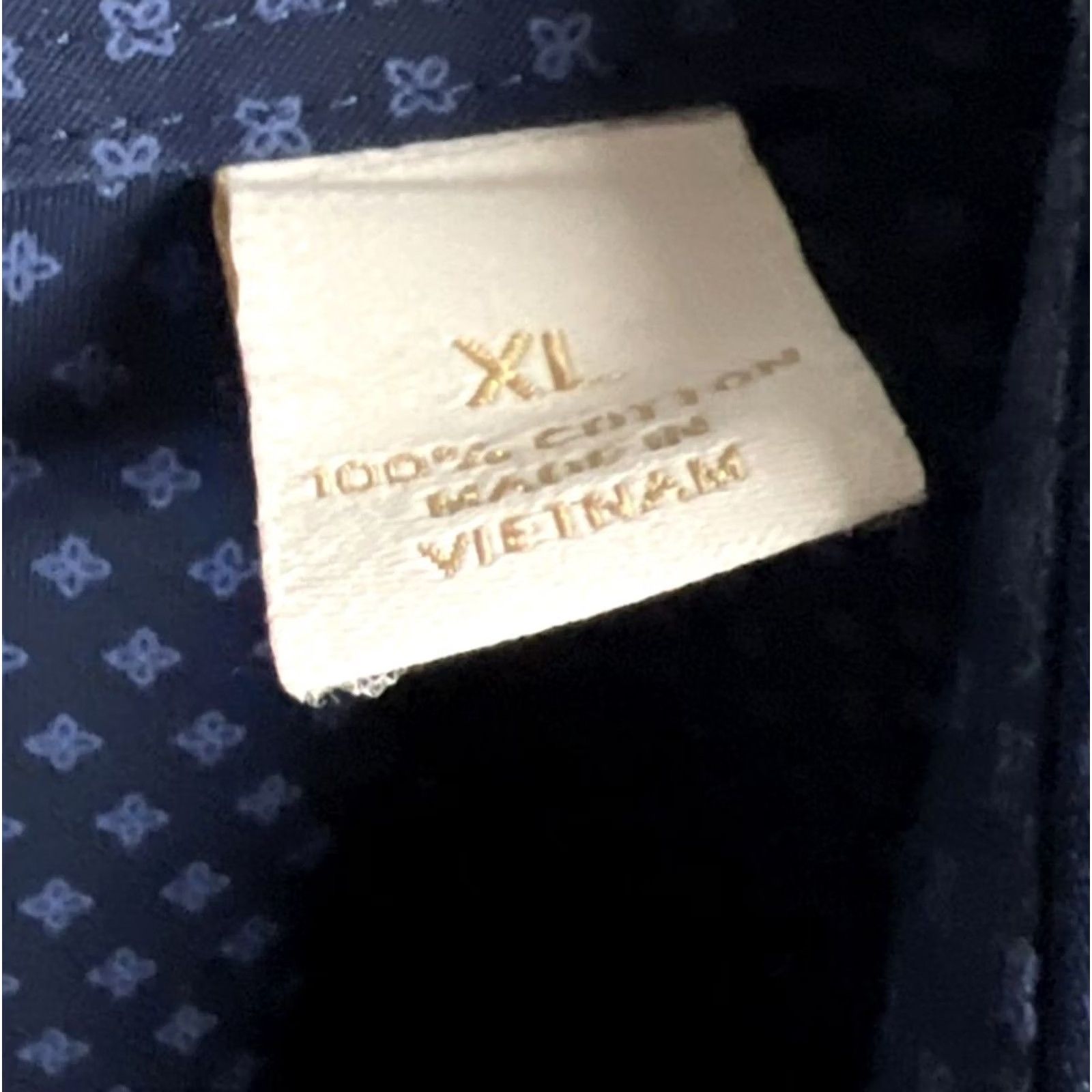 Roundtree & Yorke VINTAGE Roundtree Yorke Gold Label Men’s Shirt XL Blue Long Sleeve Button Dress Shirt Regular Mens Size US XL / EU 56 / 4 - 3 Thumbnail