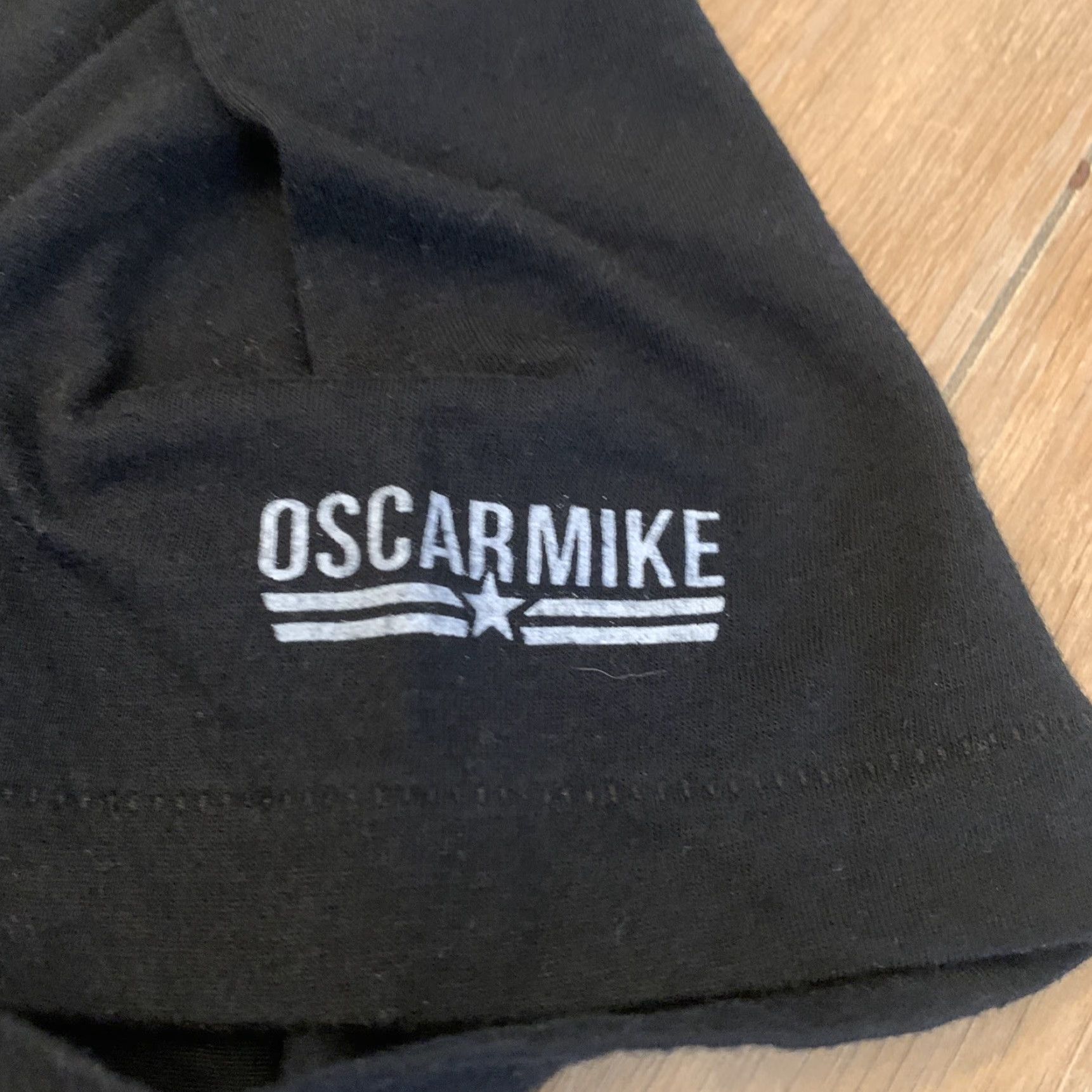 Vintage VINTAGE N/A Oscar Mike Apparel Shirt Men Size XL Black Fight the Good Fight Short Sleeve Cotton Blend Size US XL / EU 56 / 4 - 4 Thumbnail