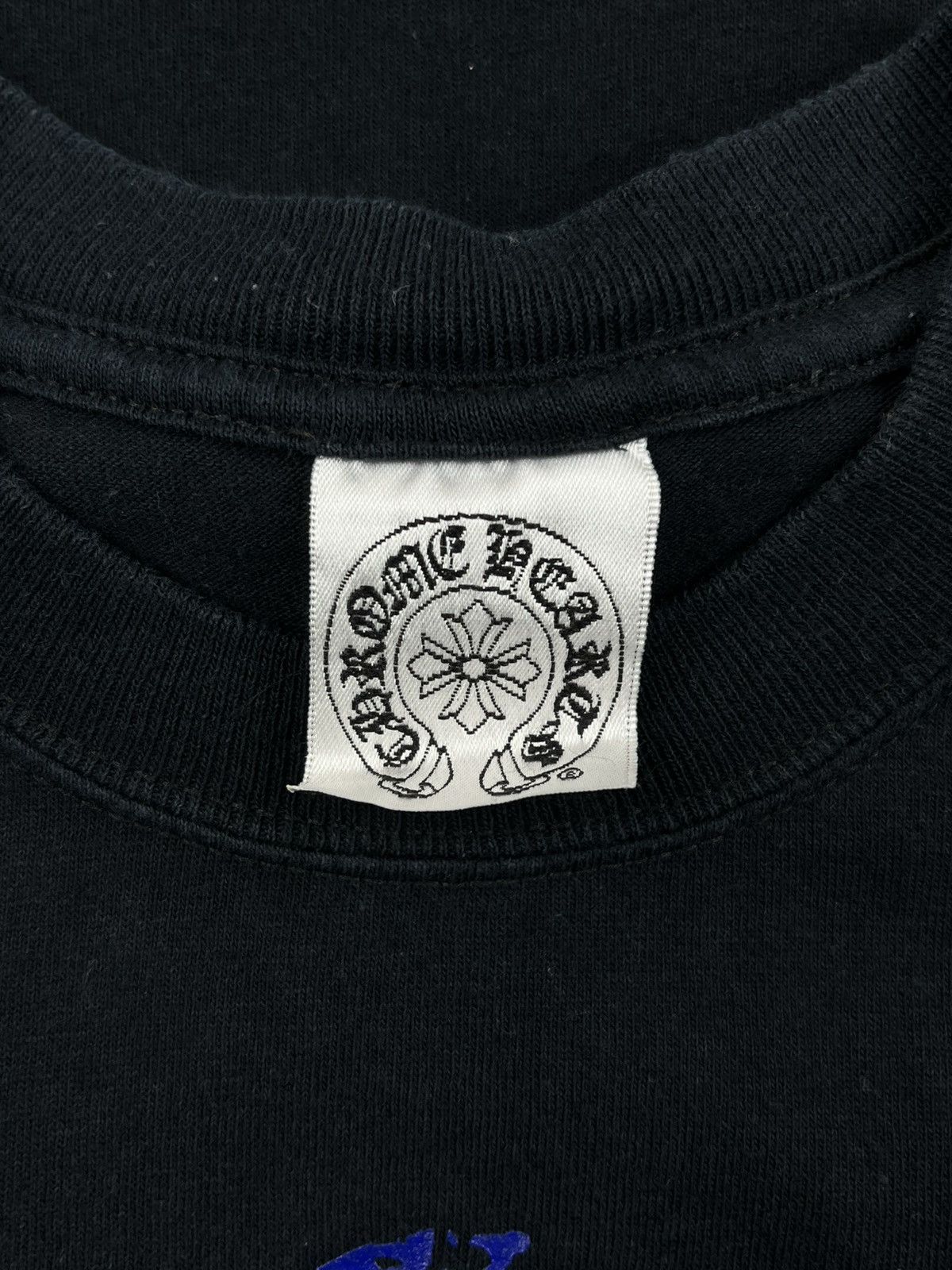 Chrome Hearts Chrome Hearts Vintage Blue Foti Skull Baby Cropped Tshirt Size M / US 6-8 / IT 42-44 - 6 Thumbnail