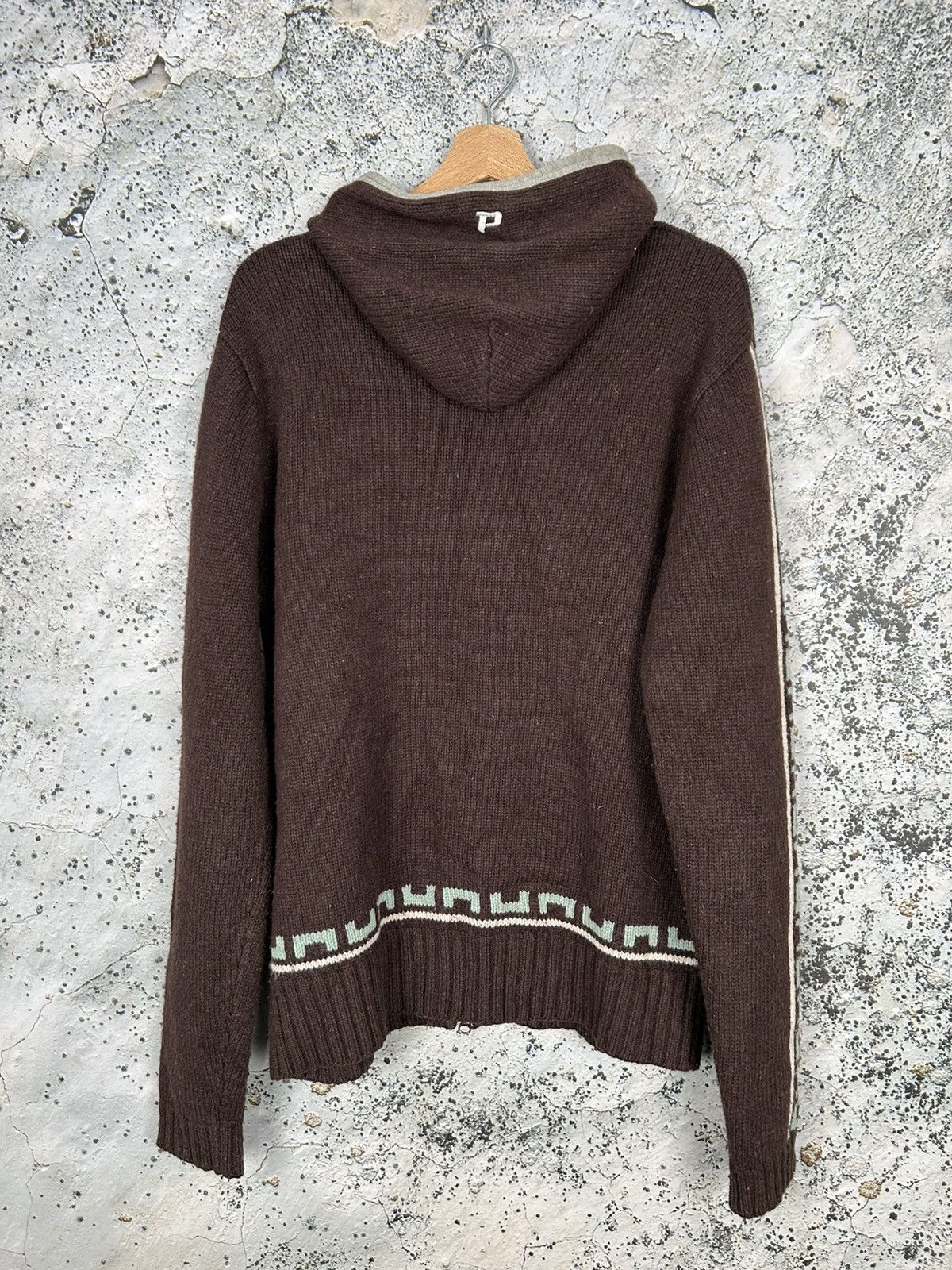 Peak Performance Peak Performance Wool Zip Hoodie Outdoor Gorpcore Brown Size US XL / EU 56 / 4 - 4 Thumbnail