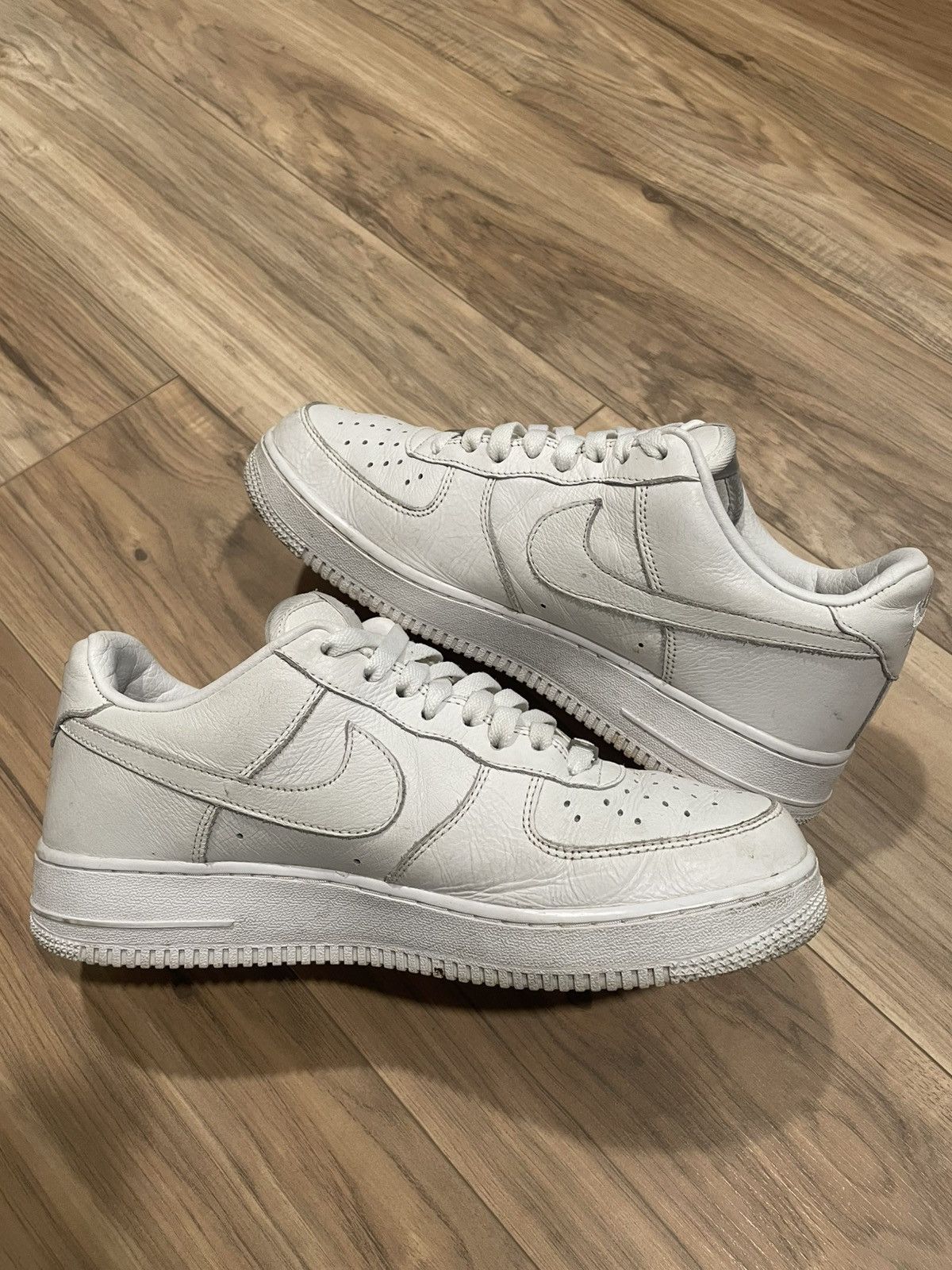 Cactus Plant Flea Market × Nike Cactus Plant Flea MarketxNike By You Air Force One White/Red Size US 8.5 / EU 41-42 - 2 Thumbnail