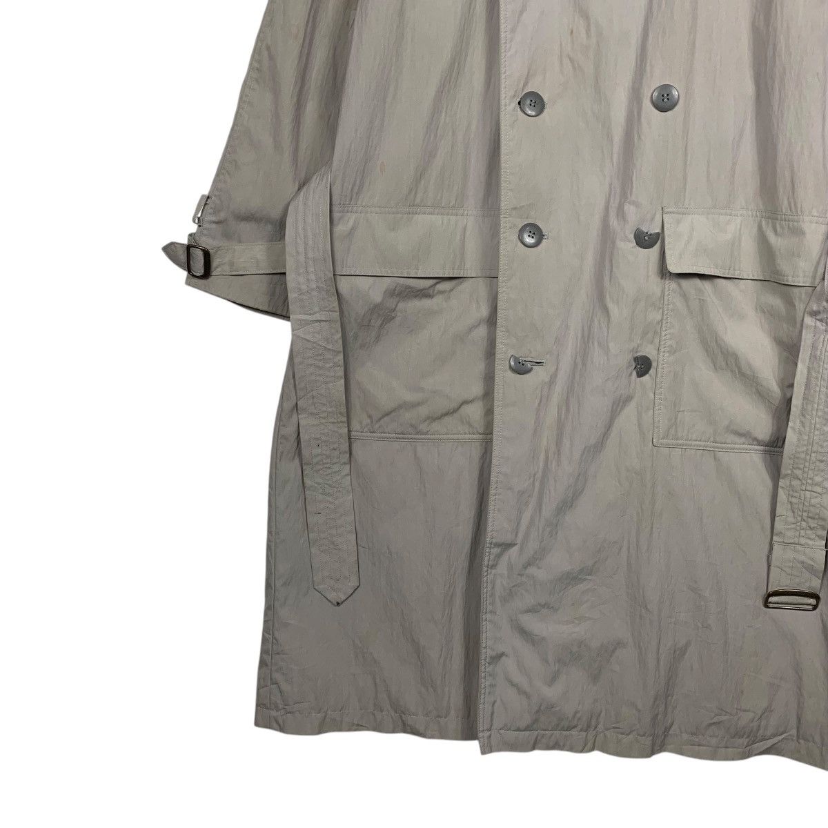 Japanese Brand Ambrosiano Milano Double Breasted Trench Coat Size US M / EU 48-50 / 2 - 4 Thumbnail