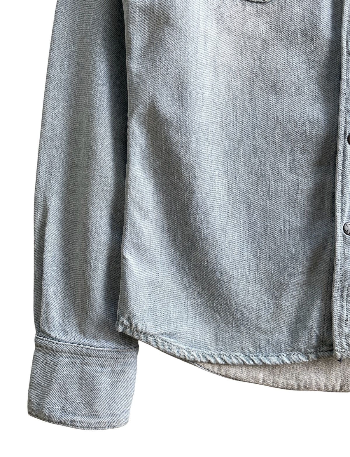 Nudie Jeans Nudie Jonis Ocean Waves Denim Shirt Size US S / EU 44-46 / 1 - 5 Thumbnail
