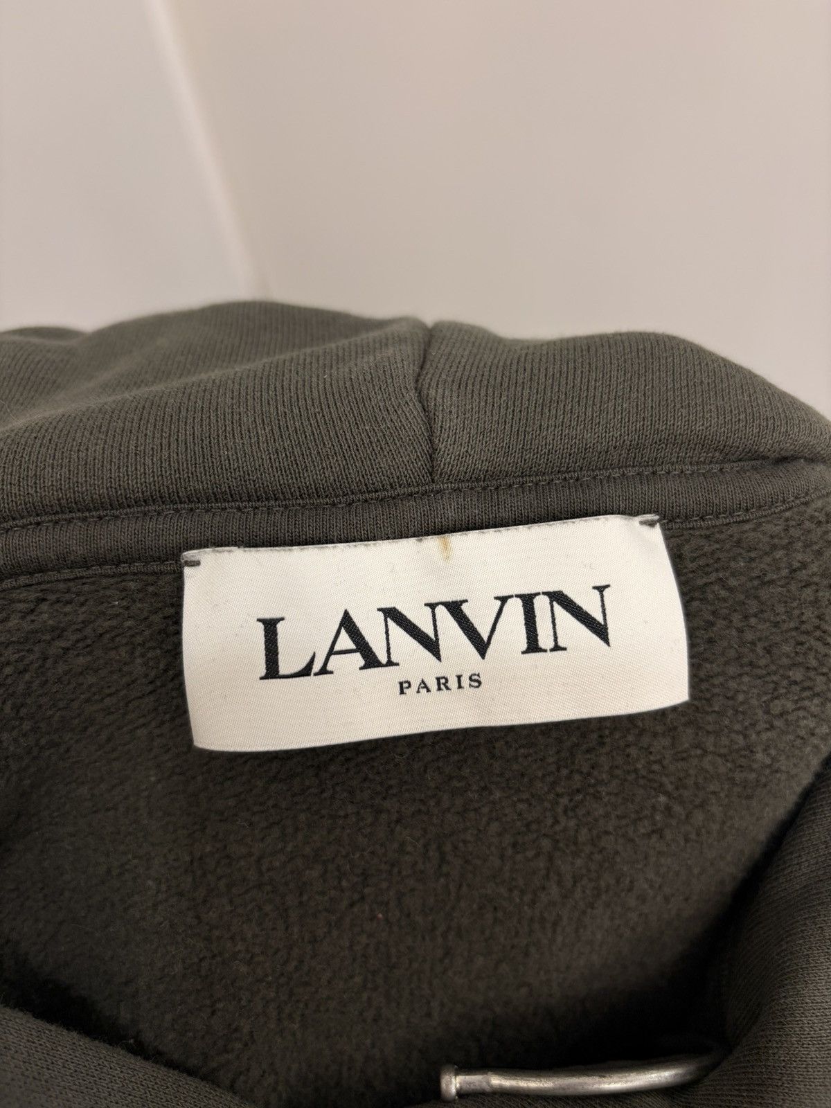 Lanvin Lanvin Paris Olive Hoodie Size US M / EU 48-50 / 2 - 6 Thumbnail
