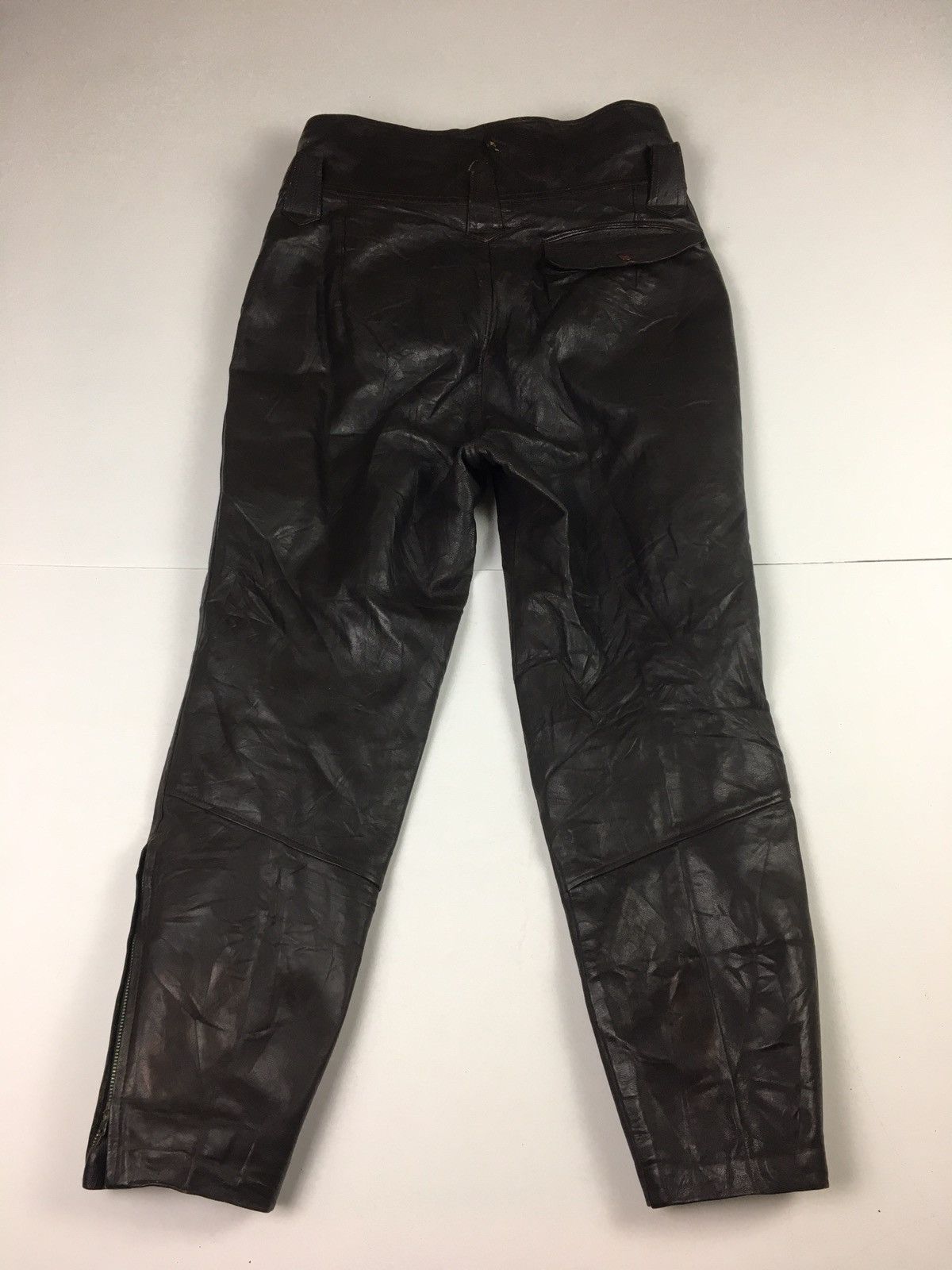 GOREWEAR × Kadoya Vintage Kadoya Leather Biker Pant Size US 33 - 6 Thumbnail