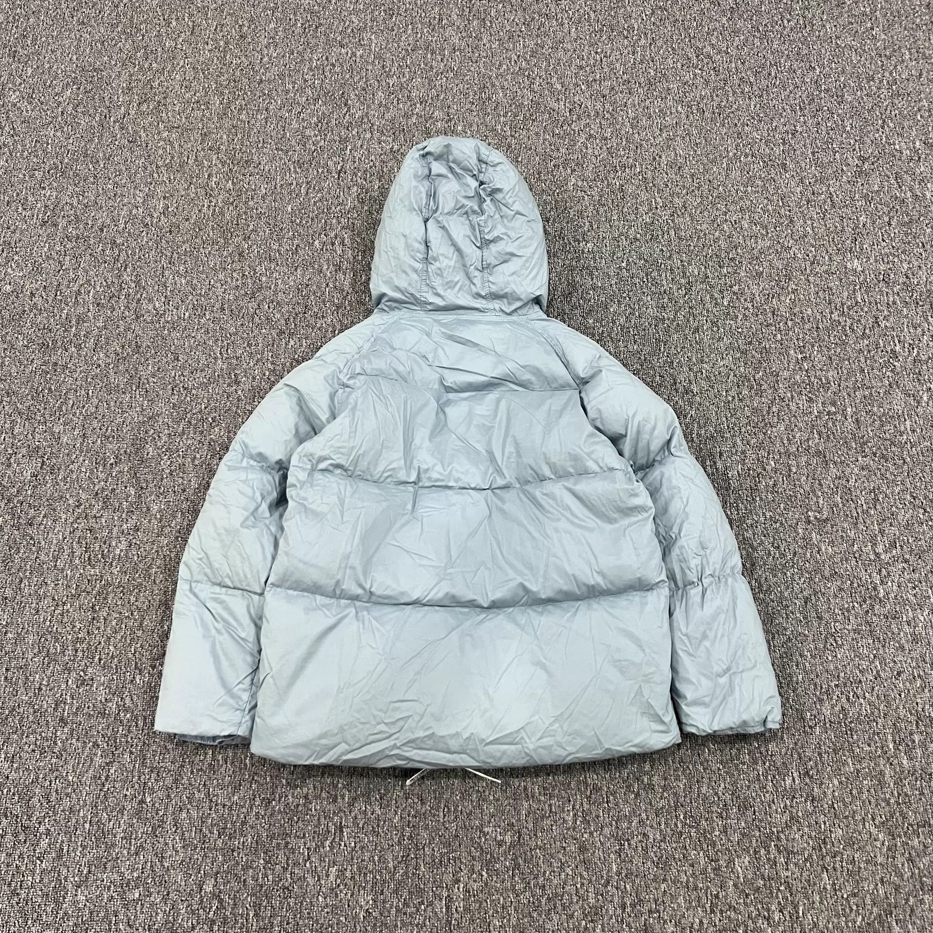 Moncler Moncler oversized puffer jacket logo mist blue 0 Size XS / US 0-2 / IT 36-38 - 2 Thumbnail