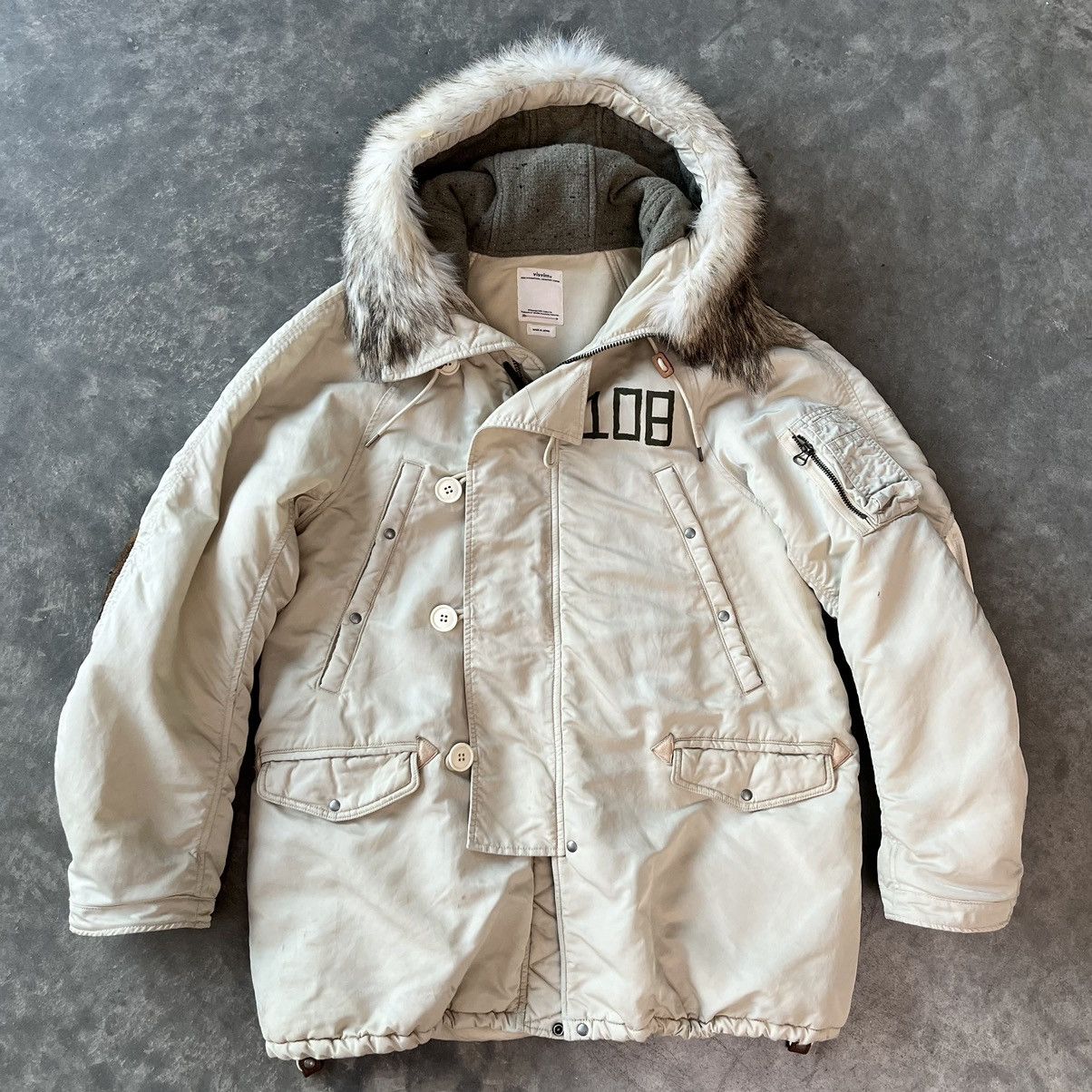 定価40万 VISVIM VALDEZ COAT COLLAGE IVORY 4 - ジャケット・アウター