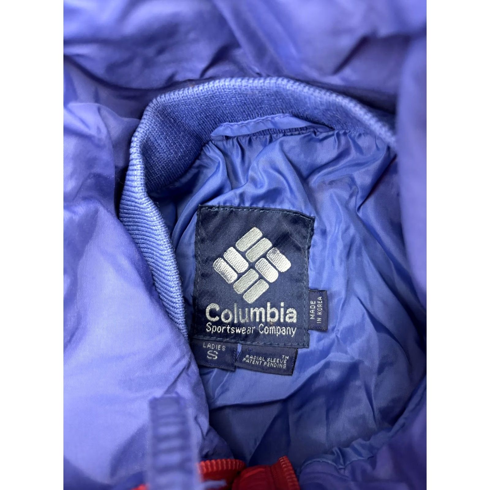 Vintage VINTAGE Columbia Jacket Womens Small Red Bugaboo Radial Sleeve Full Zip Korea 90s Size S / US 4 / IT 40 - 3 Thumbnail