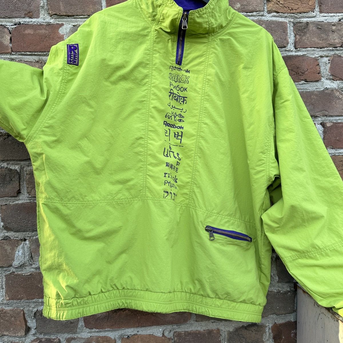 Reebok Rare Vintage 90s Reebok Tracksuit Jacket Hip Hop Nike Size US L / EU 52-54 / 3 - 6 Thumbnail