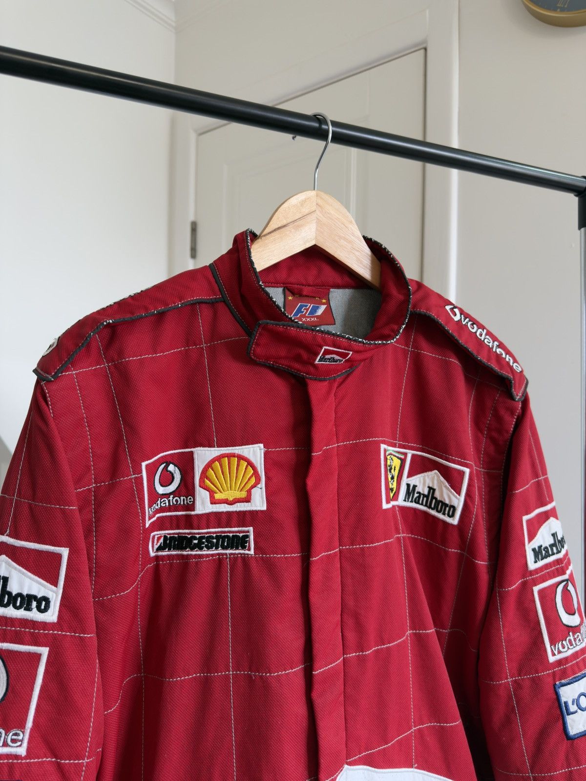 Ferrari Marlboro Ferrari Vintage Michael Schumaher Racing Jacket F1 Size US L / EU 52-54 / 3 - 3 Thumbnail