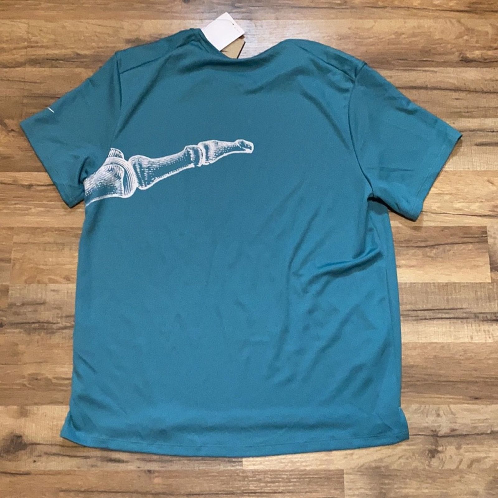 Nike Nike skeleton bone swoosh UPF 40+ short sleeve Size US M / EU 48-50 / 2 - 4 Thumbnail
