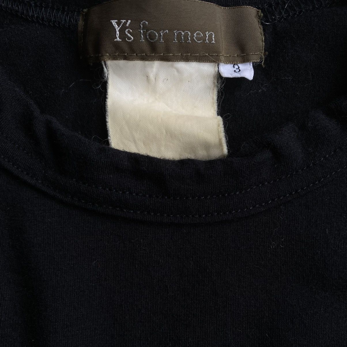 Yohji Yamamoto Y’s for men Pocket Elastic Blend T Shirt Size US M / EU 48-50 / 2 - 5 Thumbnail