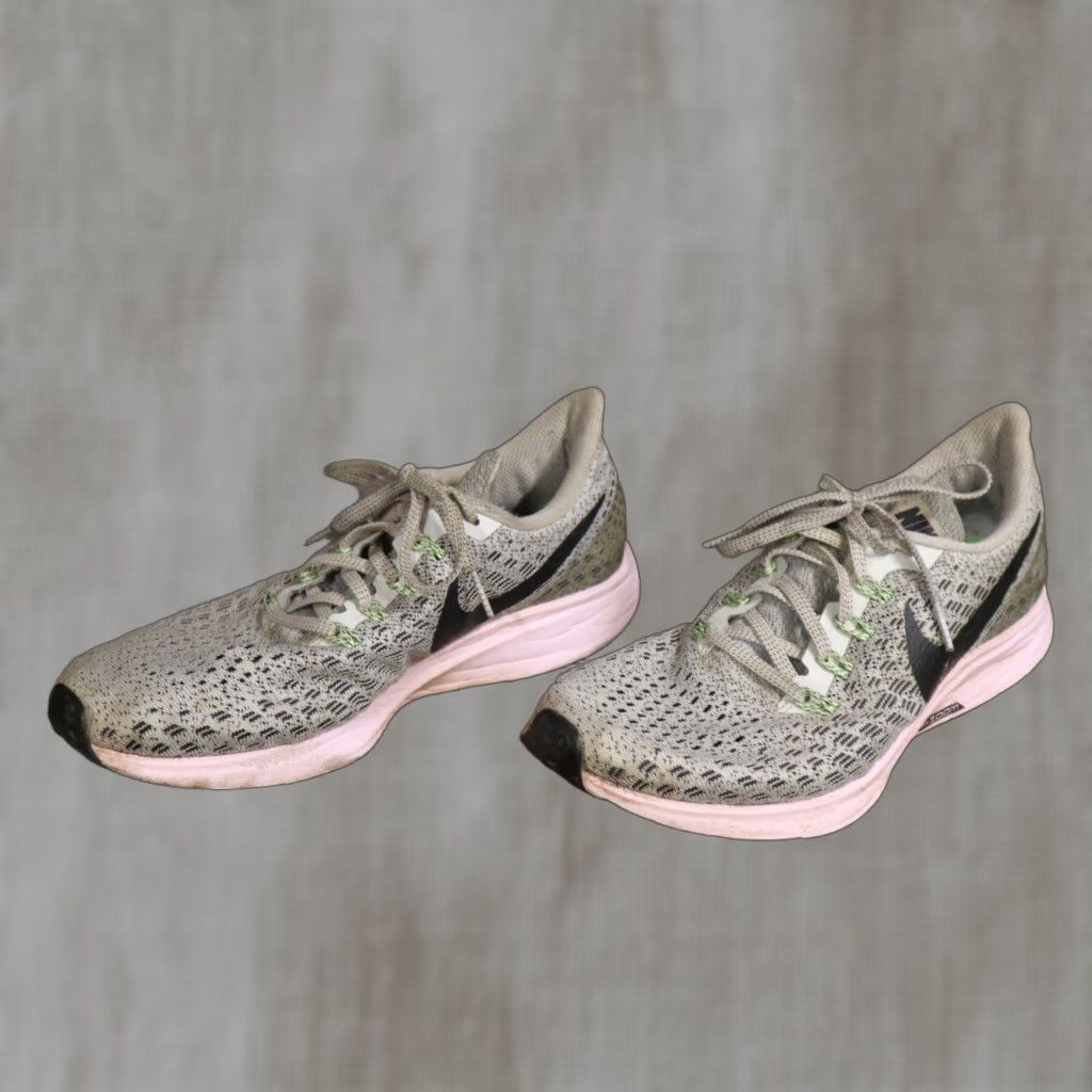 Nike Nike Air Zoom Pegasus 35 942855-011 Grey Black Pink Women's Size 9.5 Nike Shoes Sneaker Women Medium Gray 2018 2010s? Size US 11 / IT 41 - 1 Thumbnail