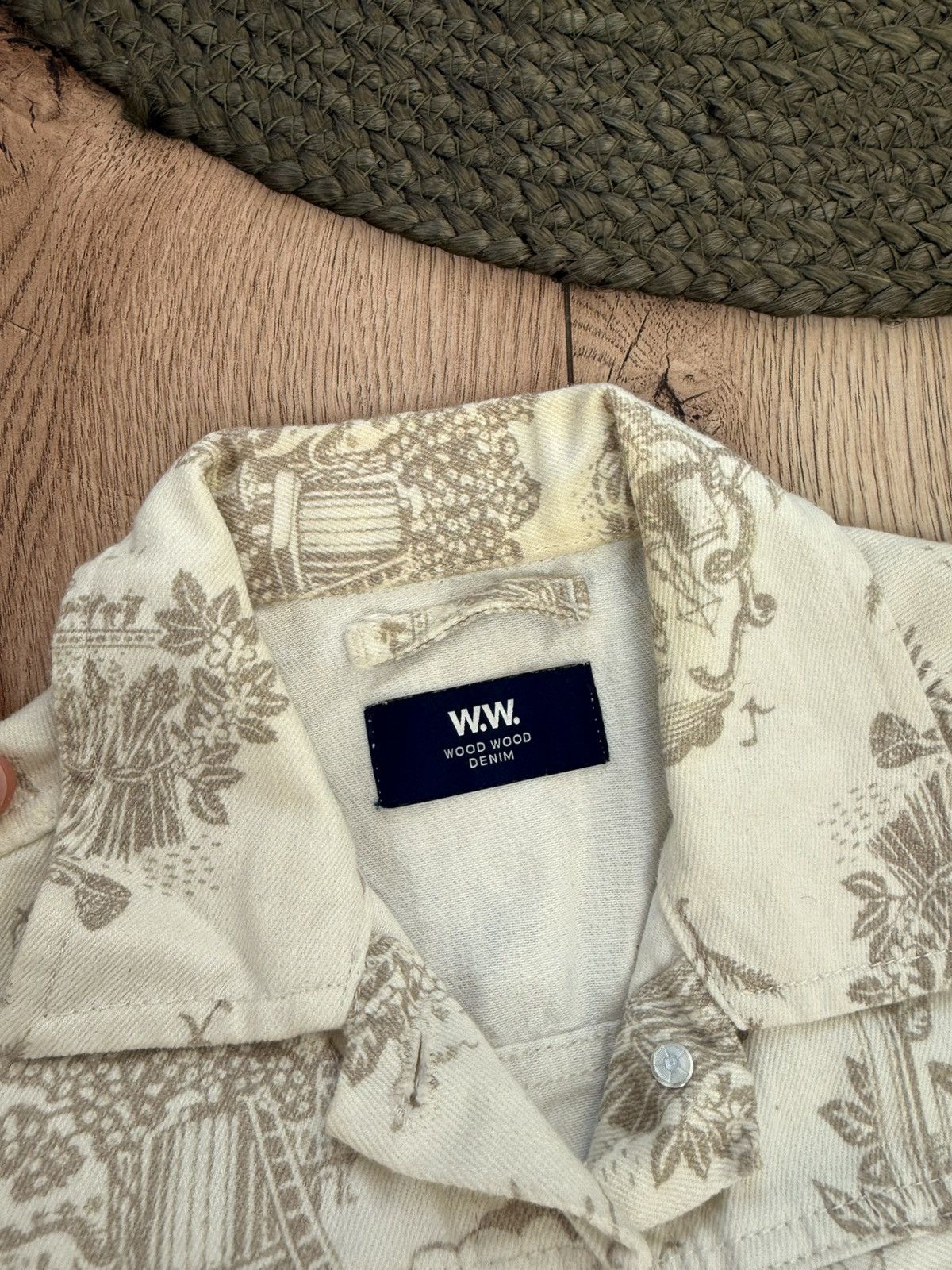 Wood Wood Wood Wood denim jacket 90’s Size S / US 4 / IT 40 - 17 Thumbnail