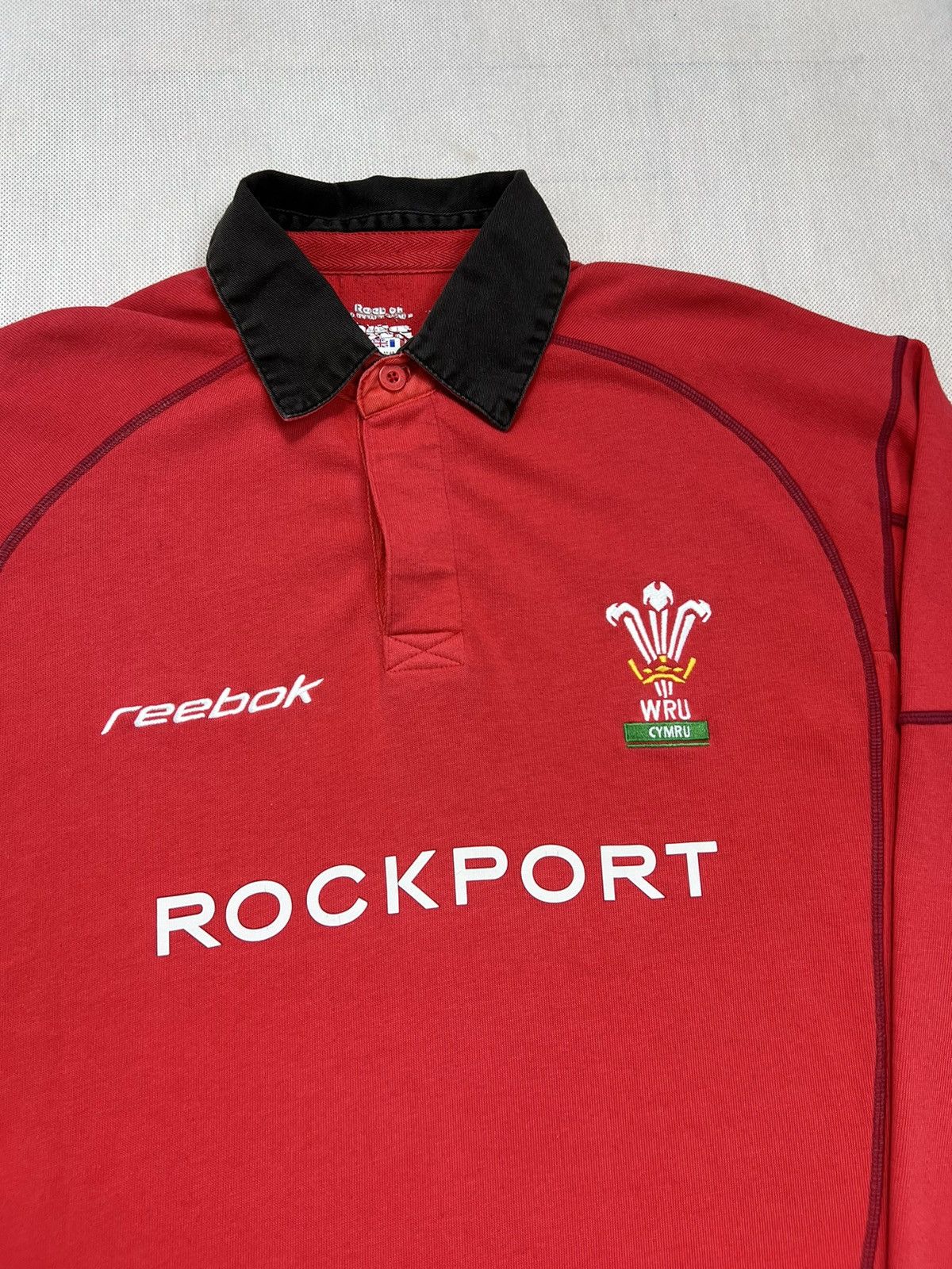 Reebok Longsleeve Reebok Wales 2002 Wru Cymru Size US L / EU 52-54 / 3 - 2 Thumbnail