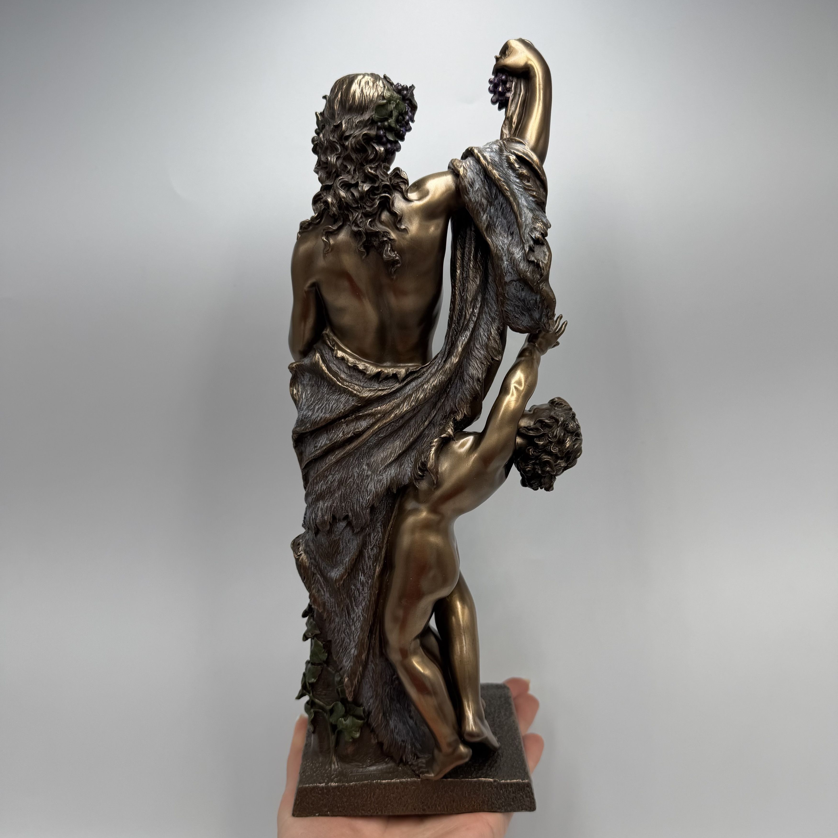 Other Bacchus Dionysus Statue Bronze Finish Greek God Figurine Size ONE SIZE - 3 Thumbnail
